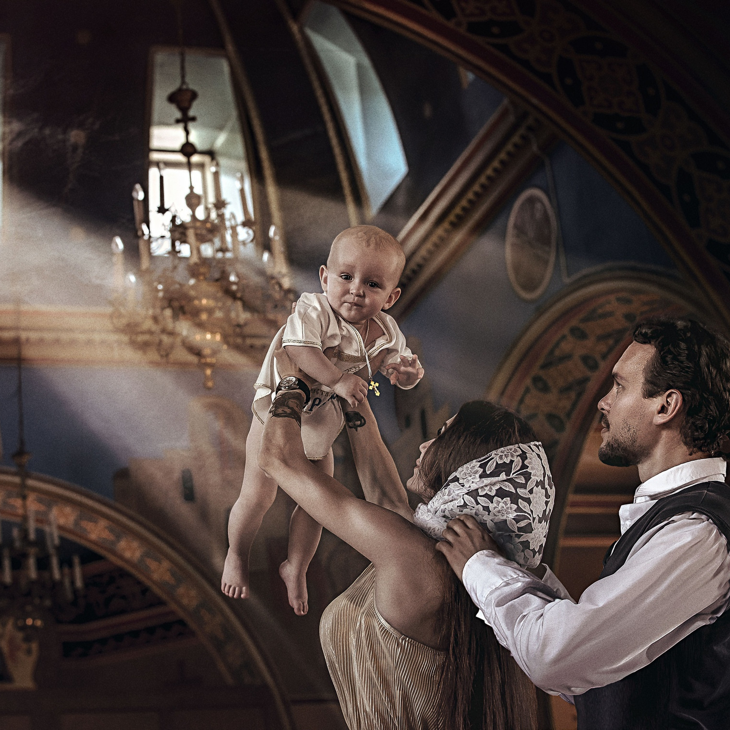 Съёмки в&nbsp;церкви