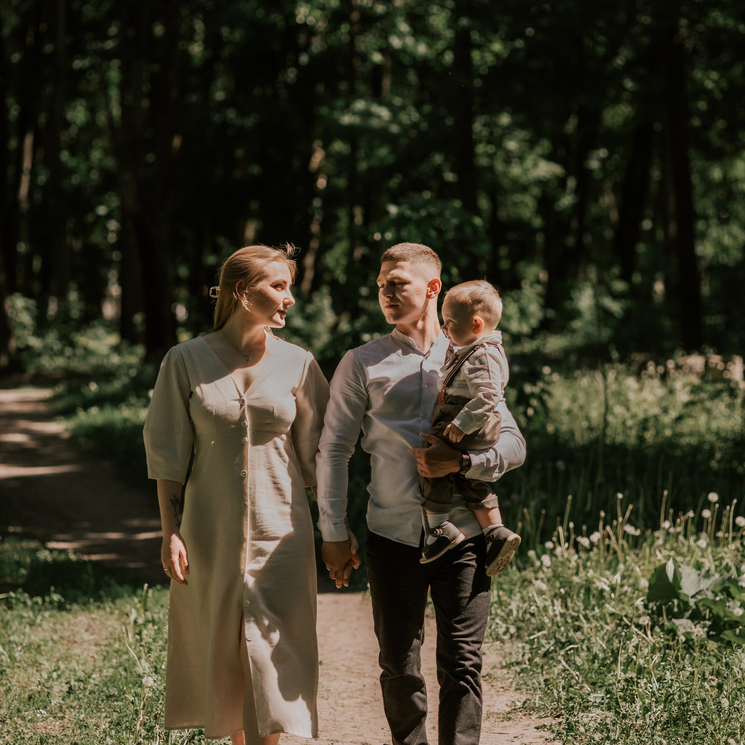 Юля, Вова и Максим