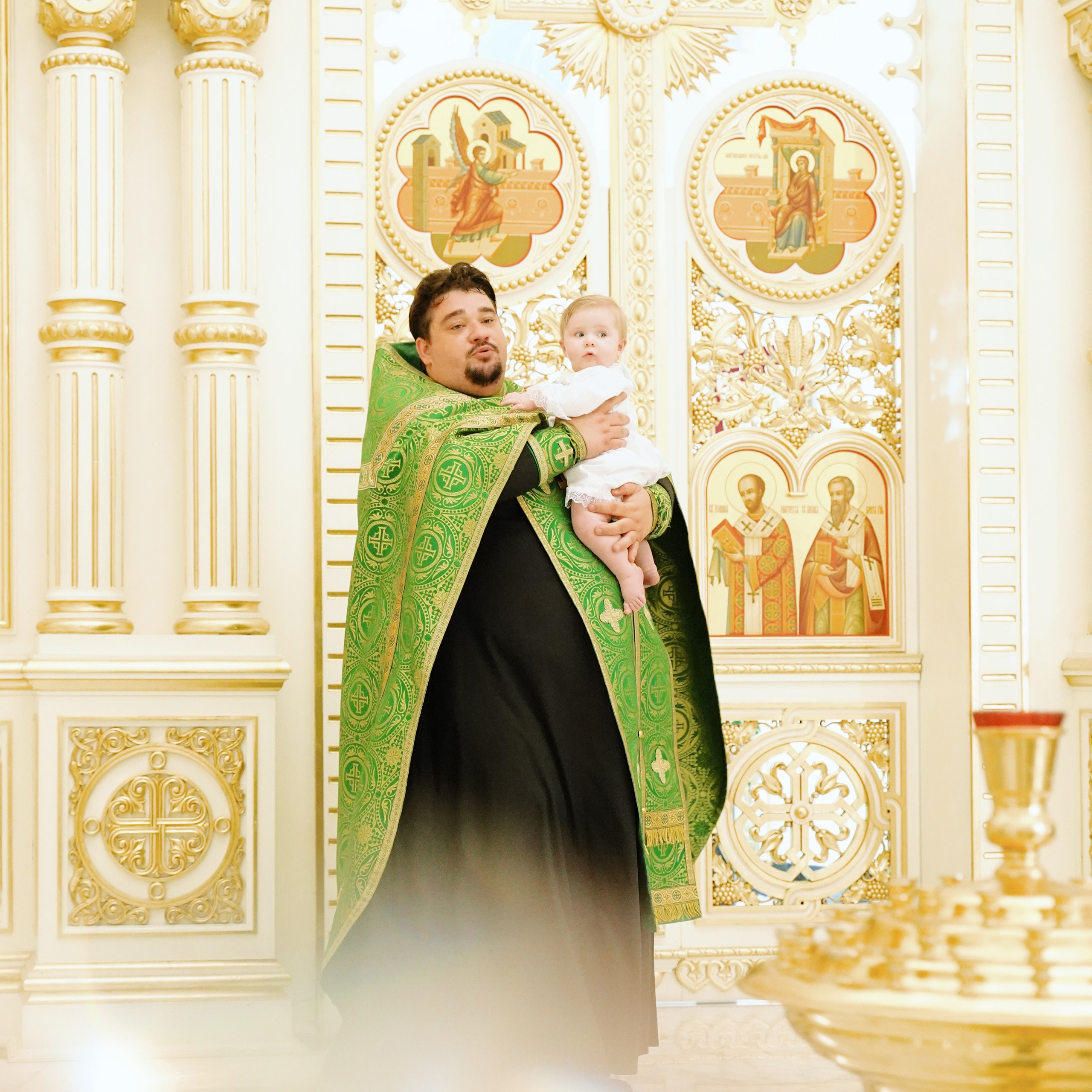 Dinara’s christening