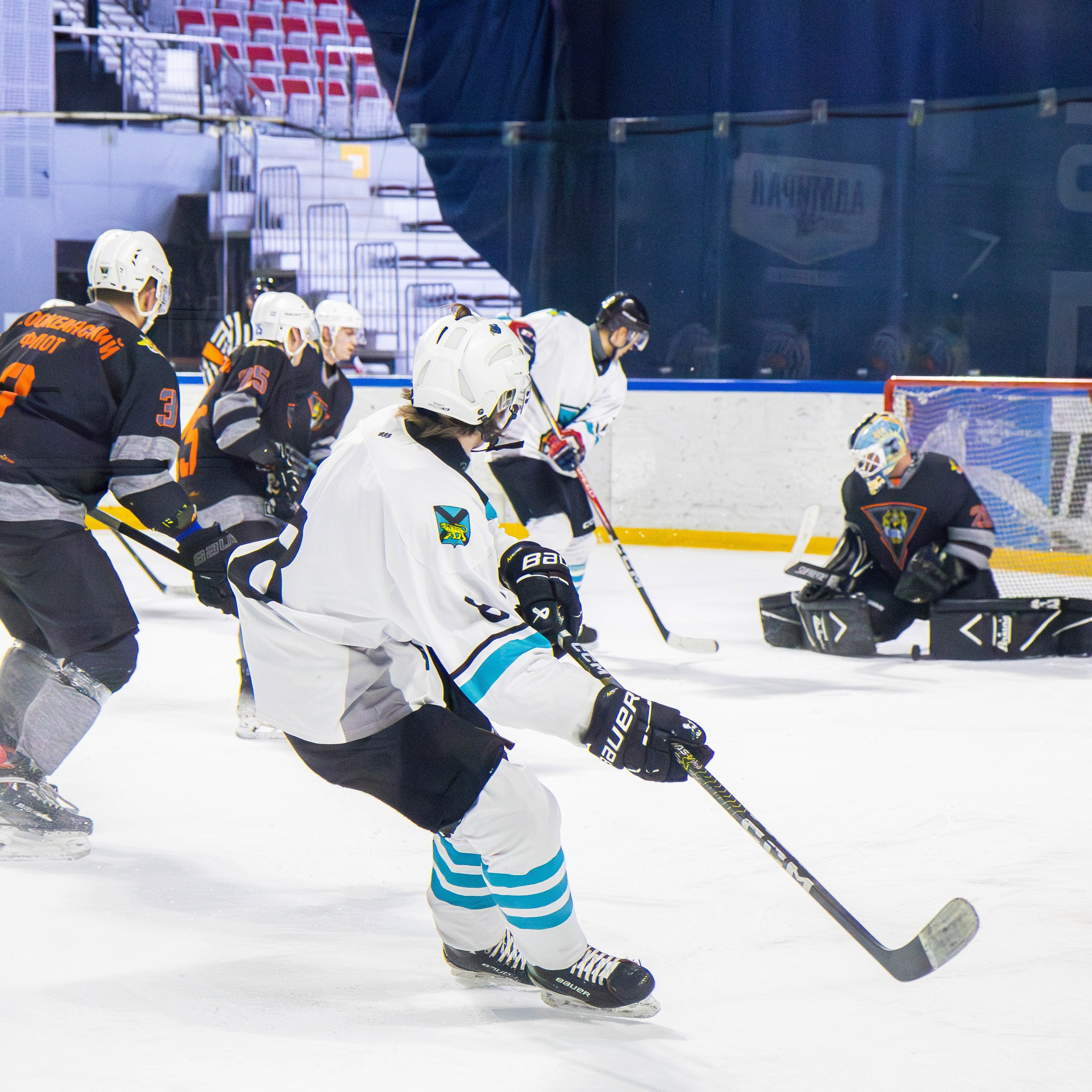 Матч сборной по хоккею ДВФУ