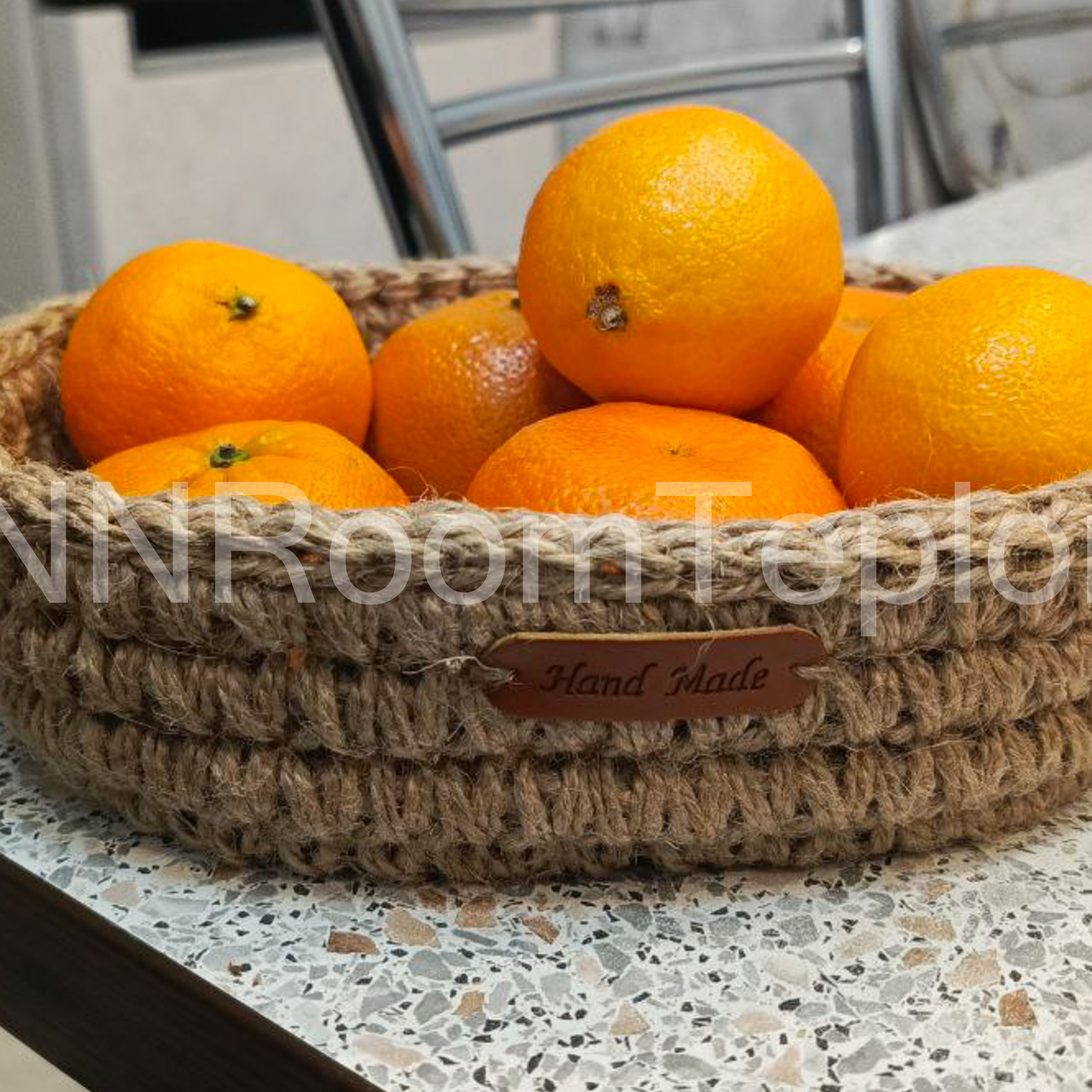 Корзиночка из джута. NNRoomТеплорук