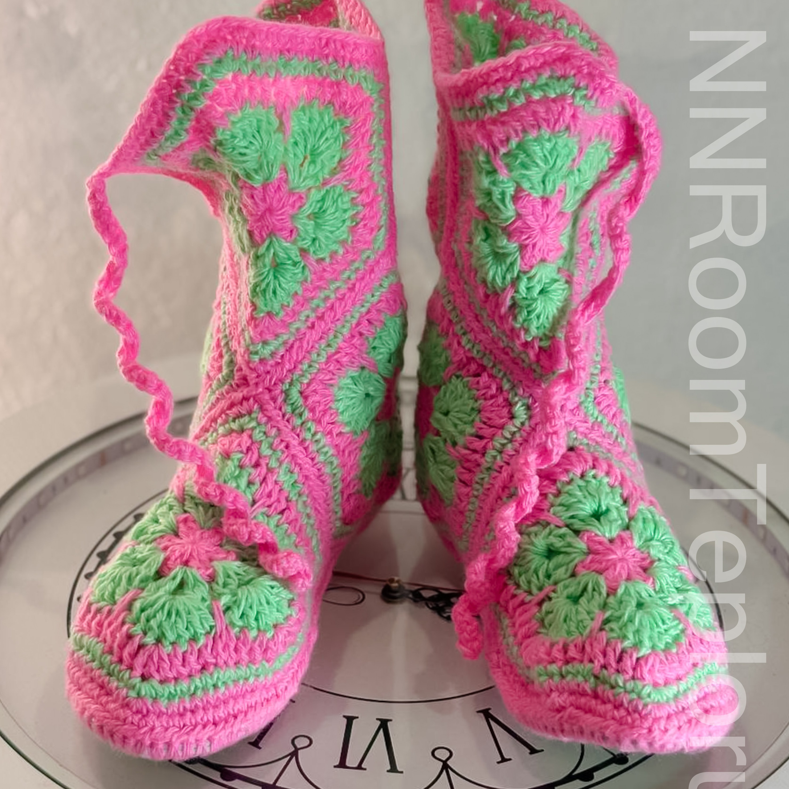 Сапожки со шнурком сбоку. NNRoomТеплорук