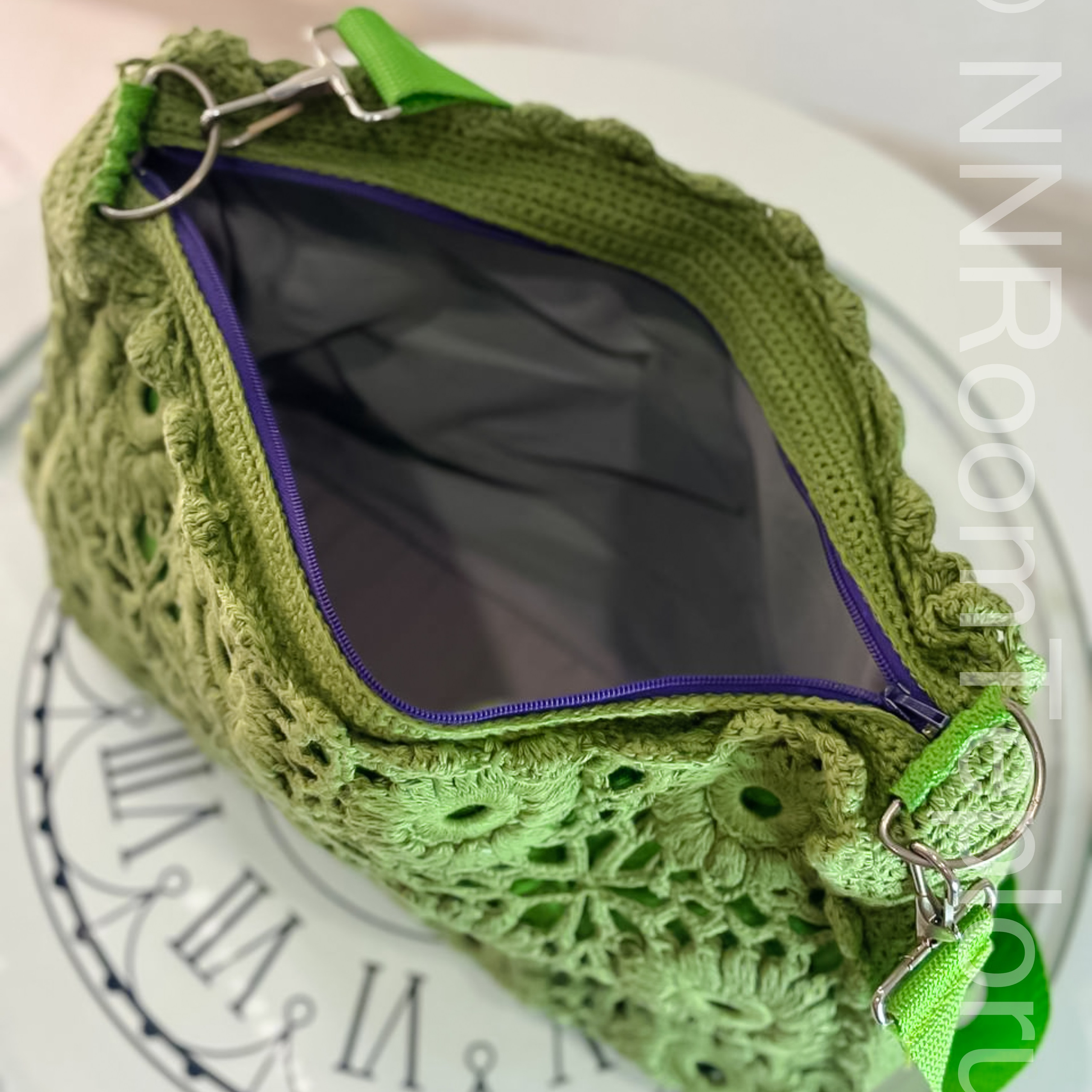 Сумка пляжная вязанная крючком. NNRoomТеплорук