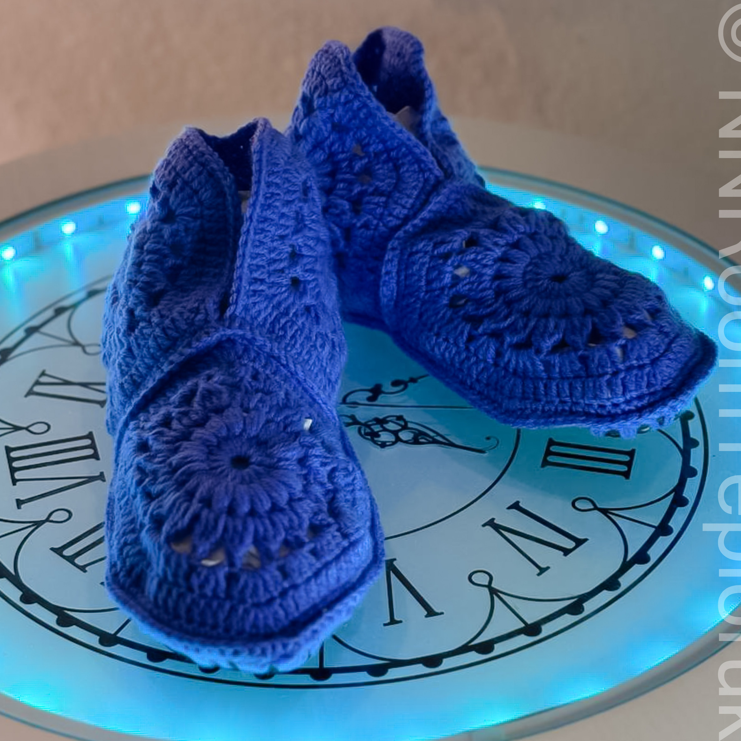 Тапочки синие. NNRoomТеплорук