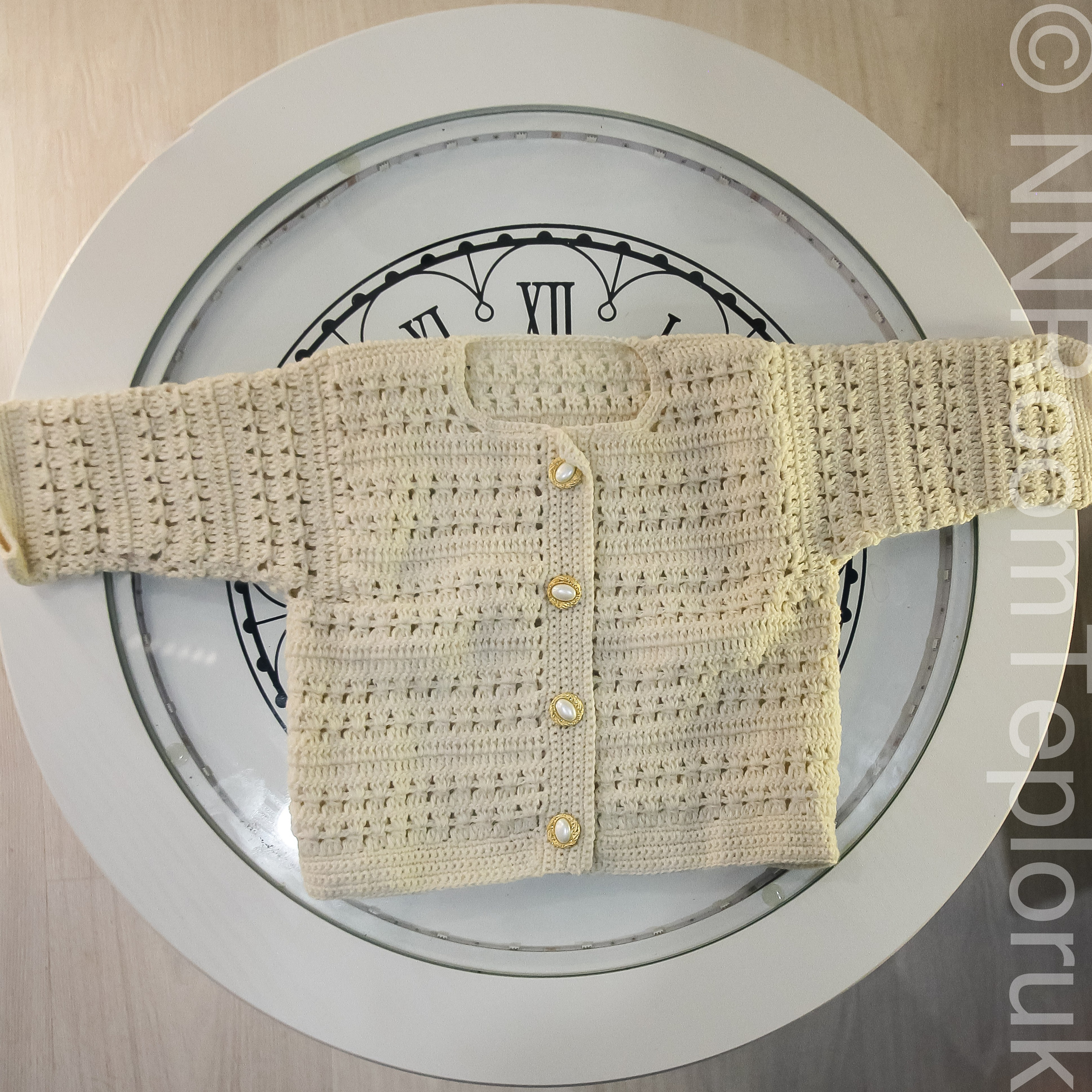 Кофта на пуговках для девочки. NNRoomТеплорук