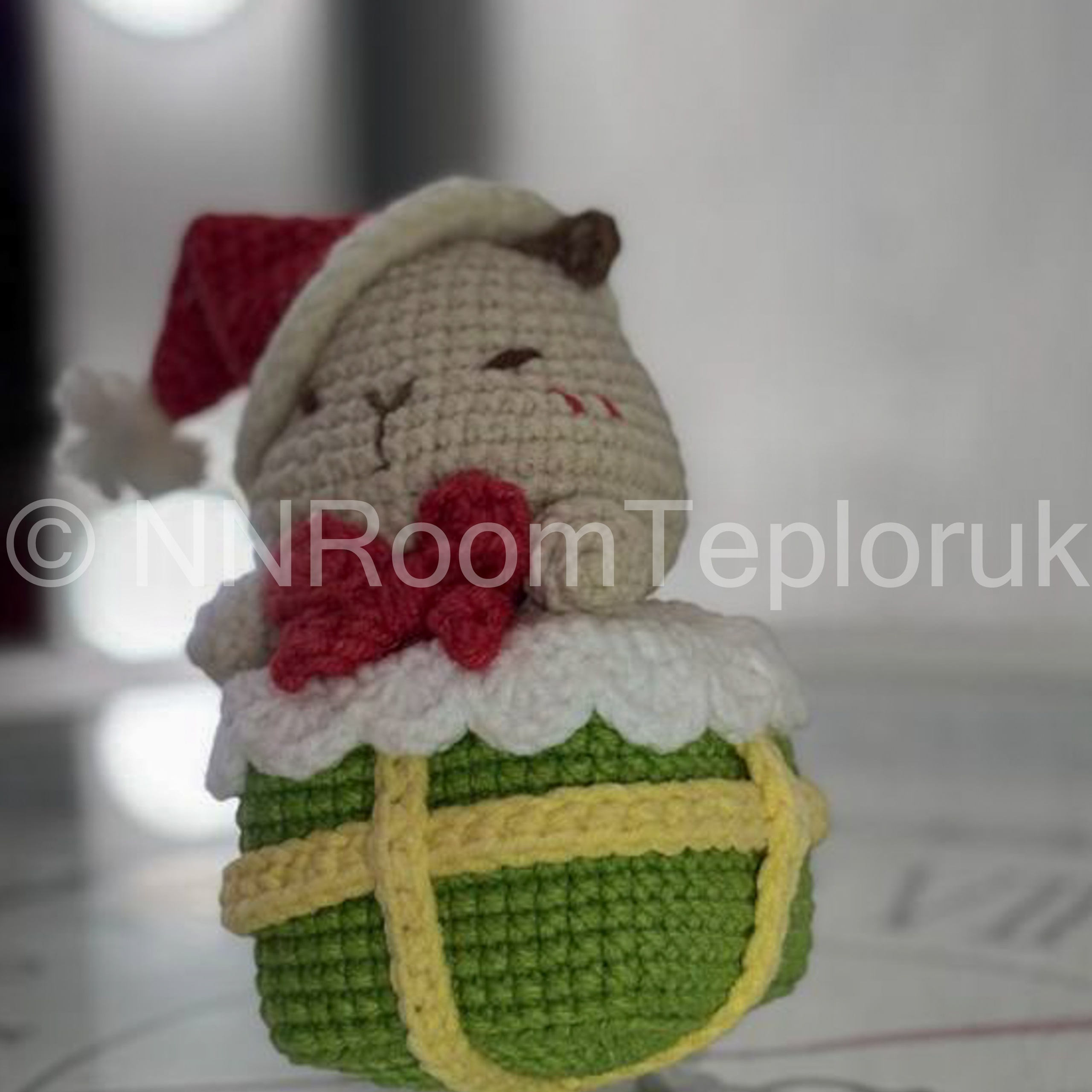 Капибара новогодняя. NNRoomТеплорук