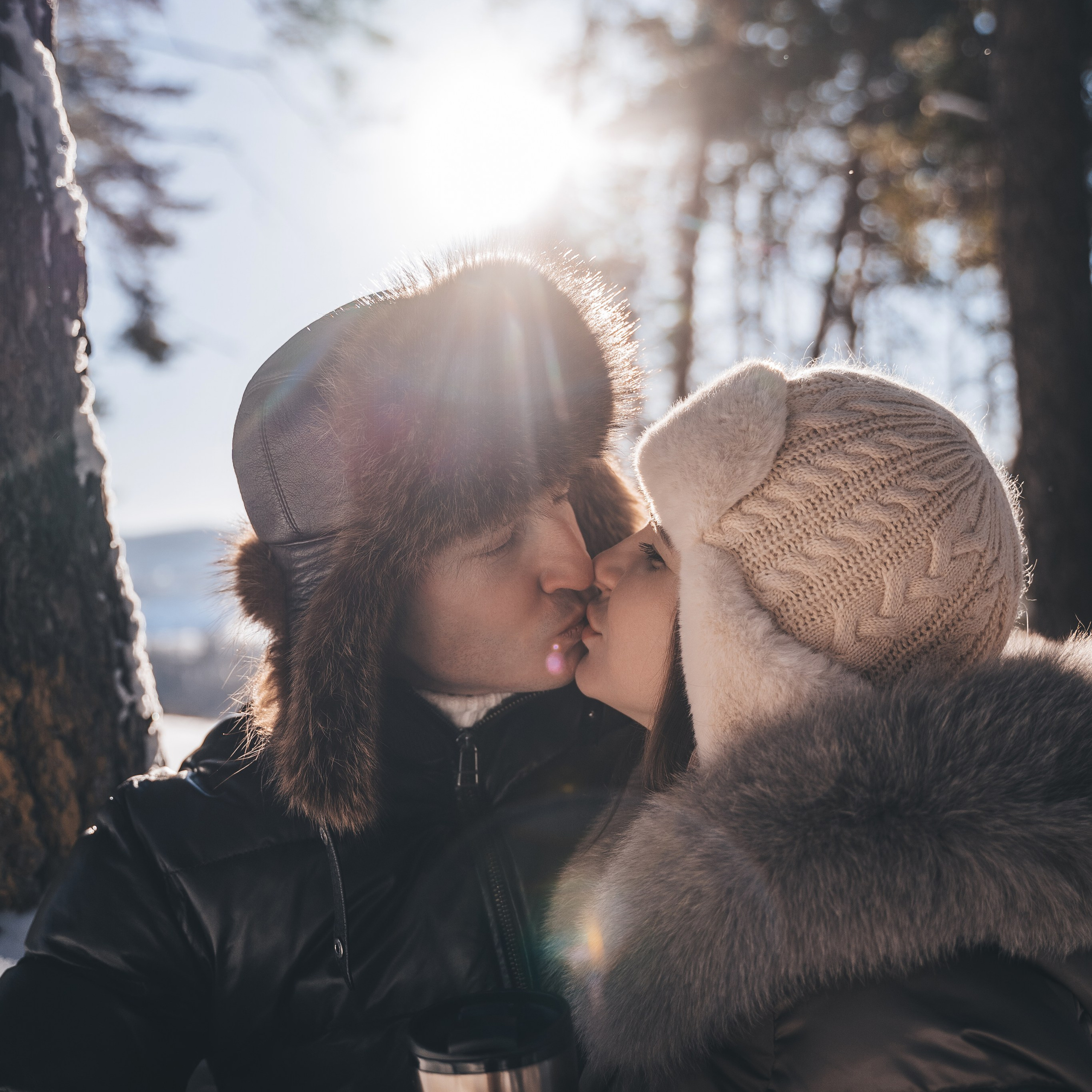 Зимняя lovestory. Оля & Виталя.