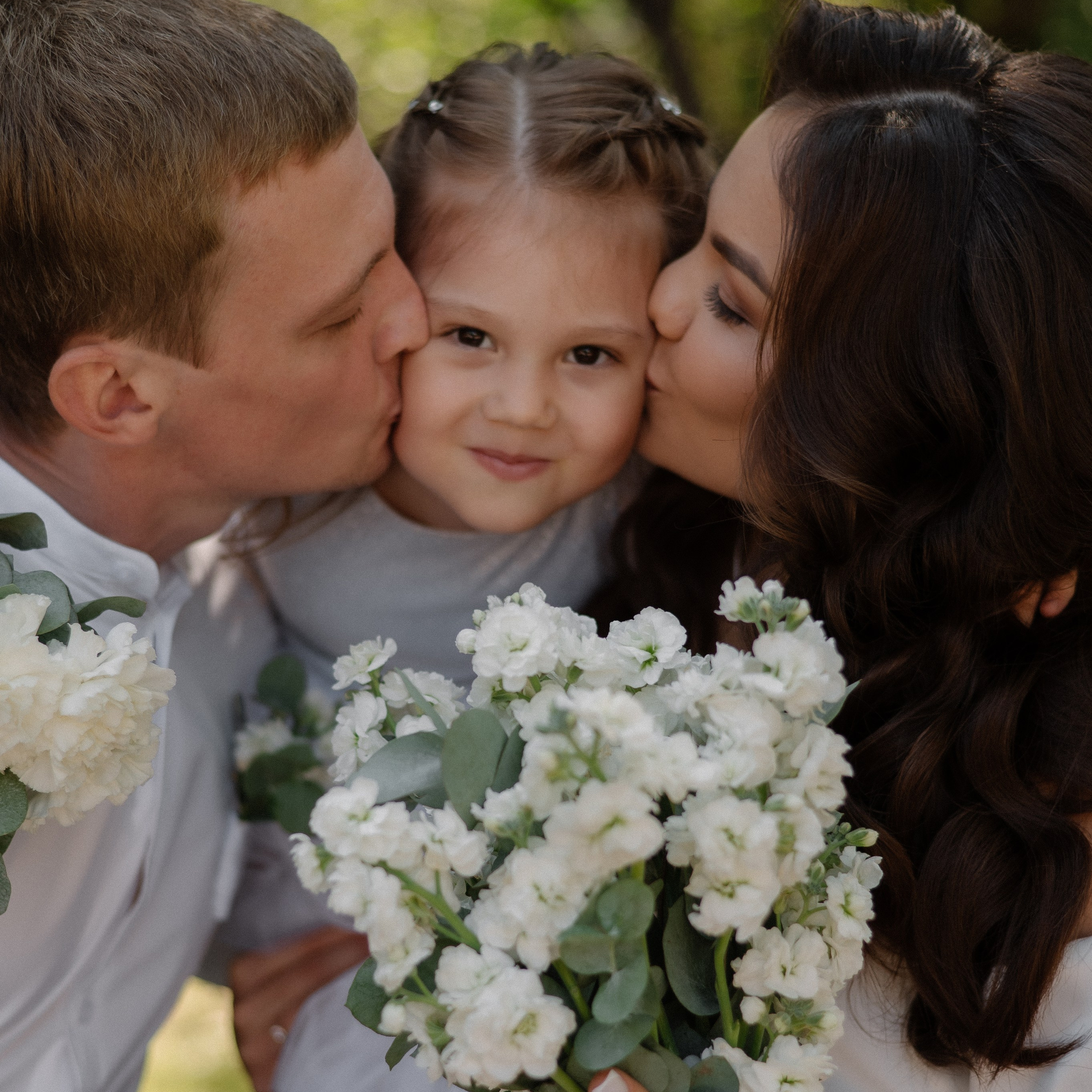 Семья Митюковых (прогулка)