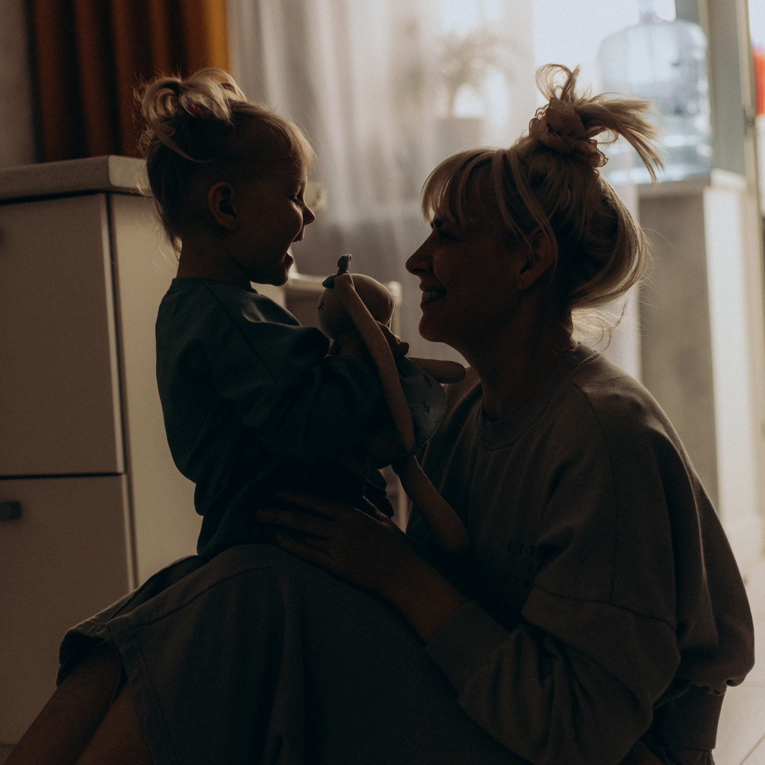 Ивана с мамой Катей