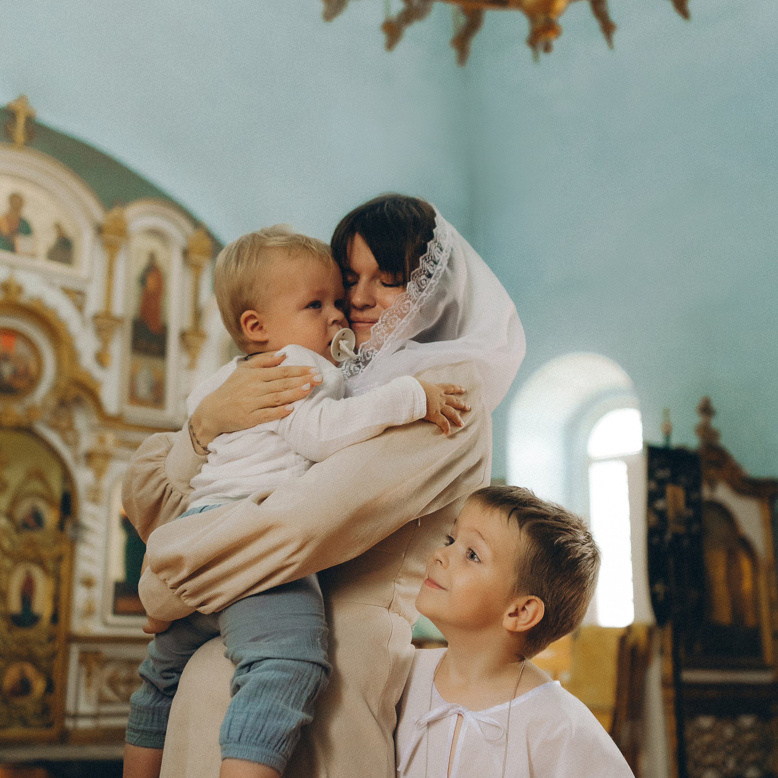 Маша, Андрей и Соня. Семейный фотограф и детский фотограф в Волгограде Алеся Бутакова — дет