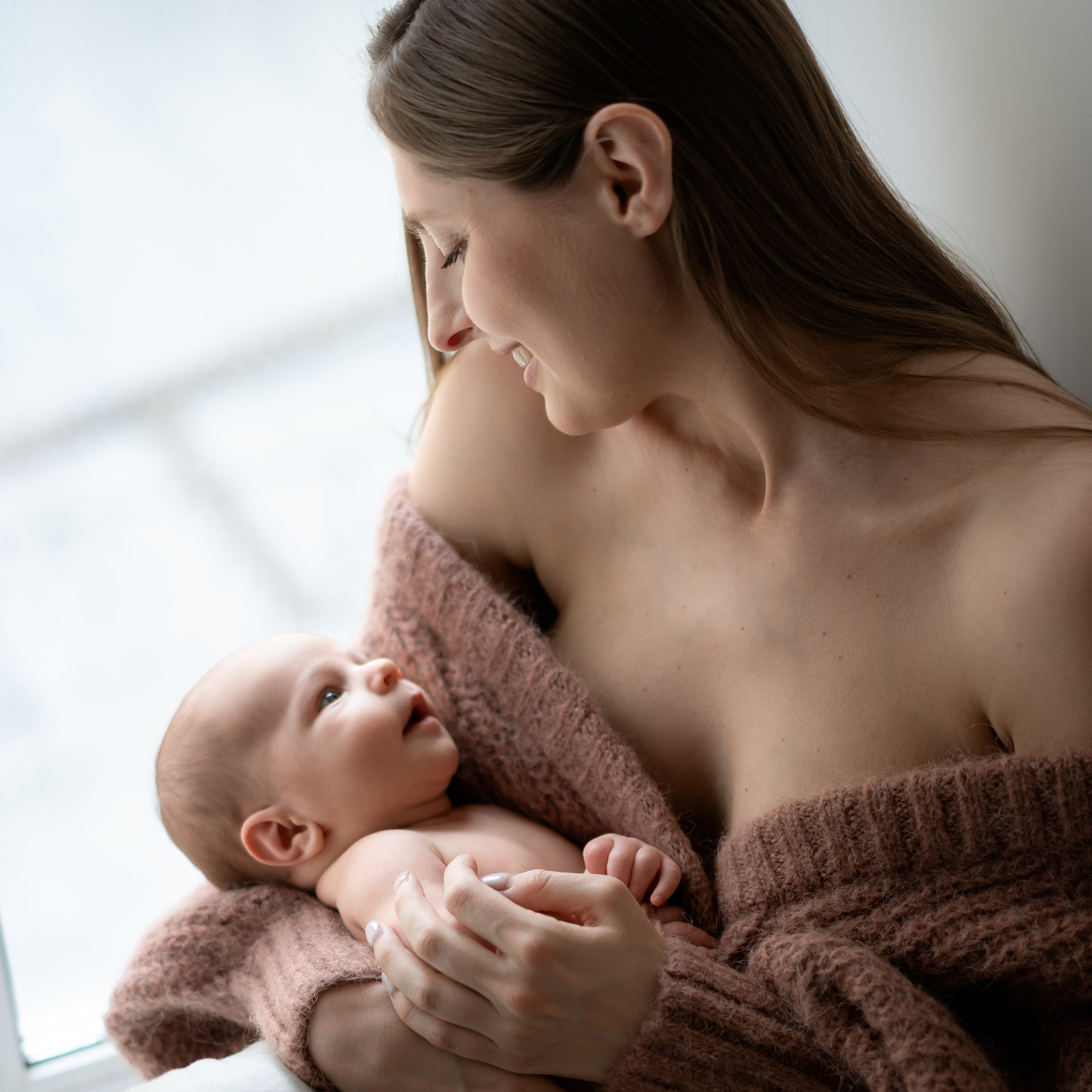 Виктория и сын Вова