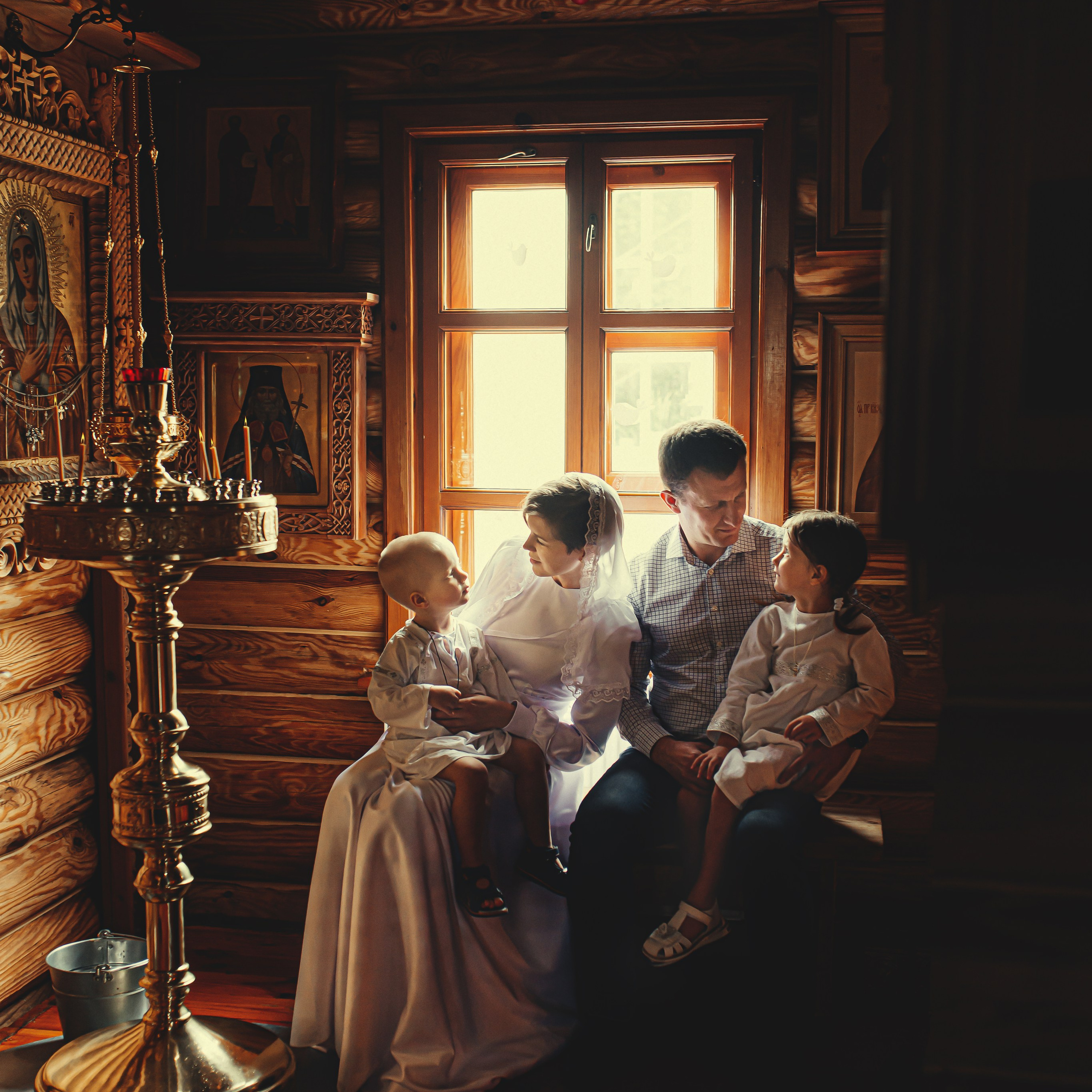 Таинство Крещения Арины и Глеба