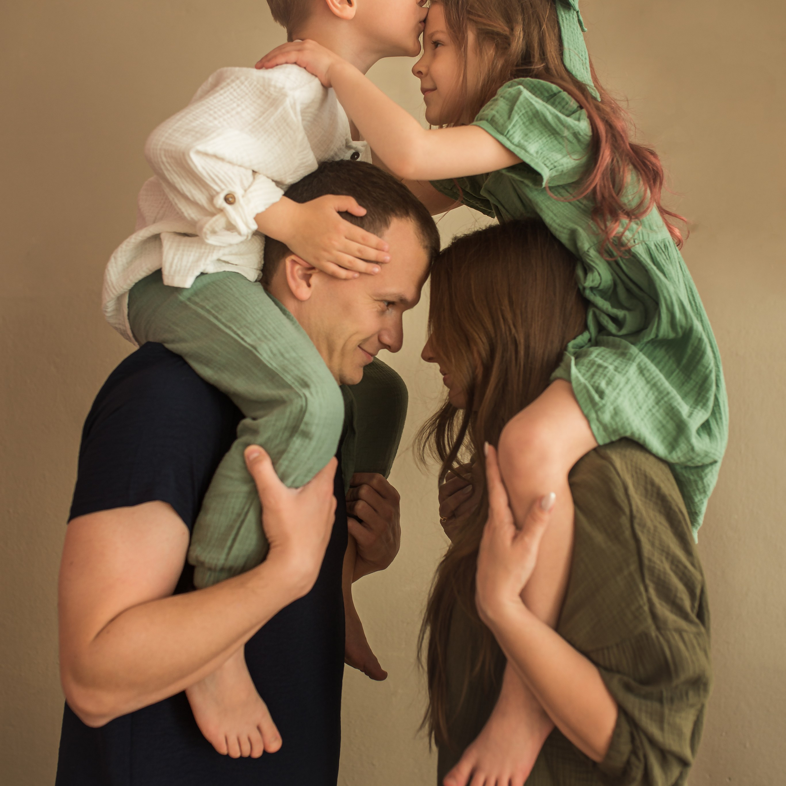 Павел, Светлана, Костя и Полина