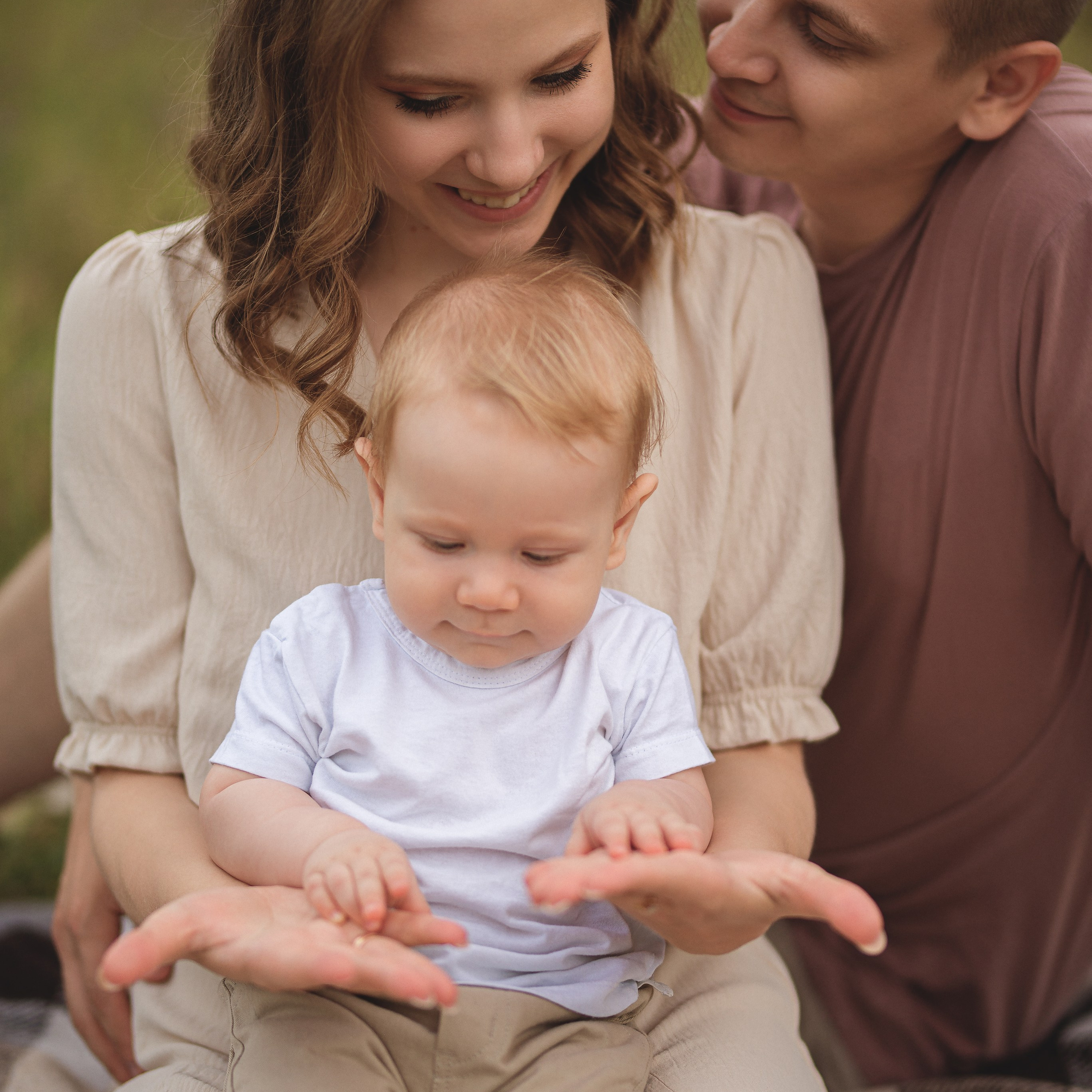 Костя, Яна и Арсений