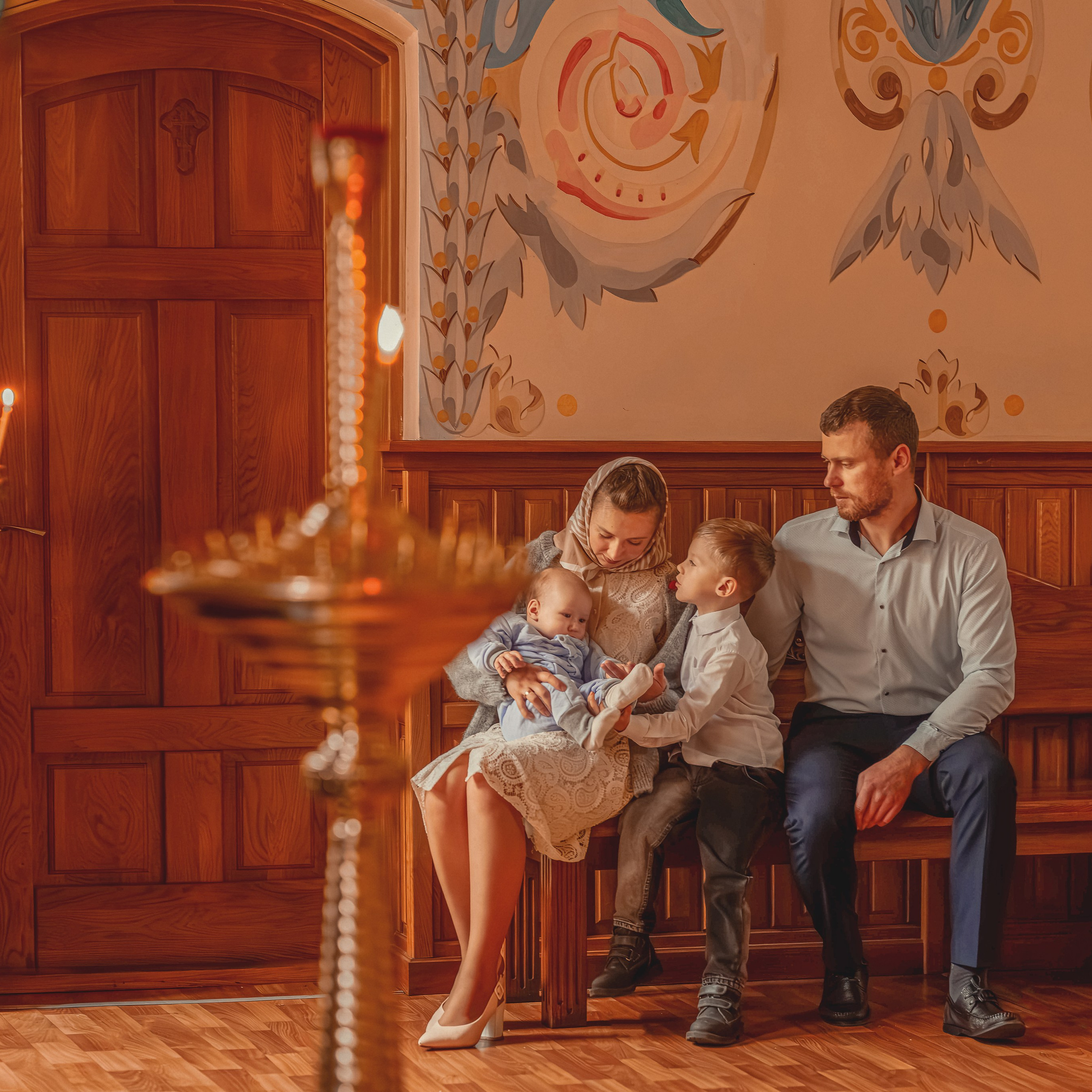 Таинство Крещения Георгия