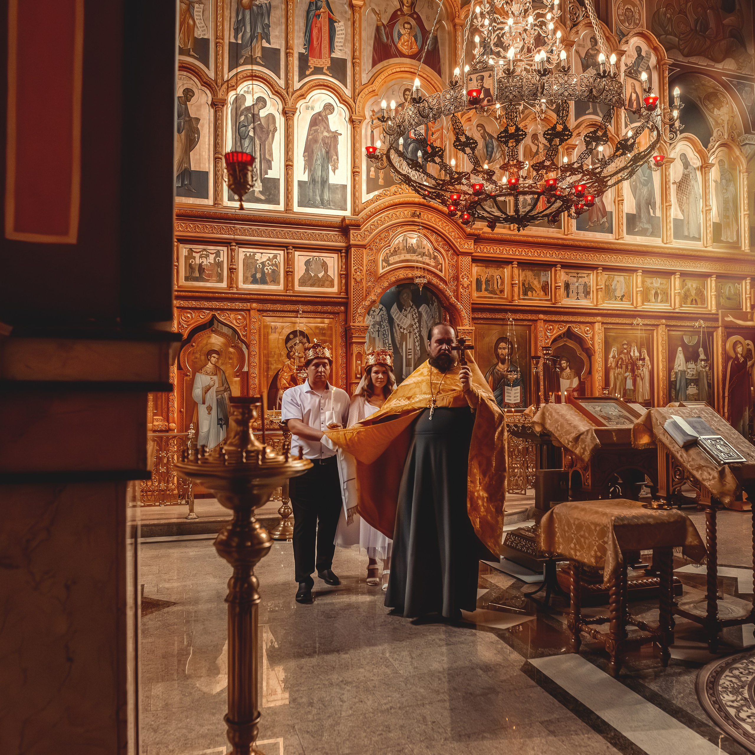 Таинство Венчания Артемия и Екатерины