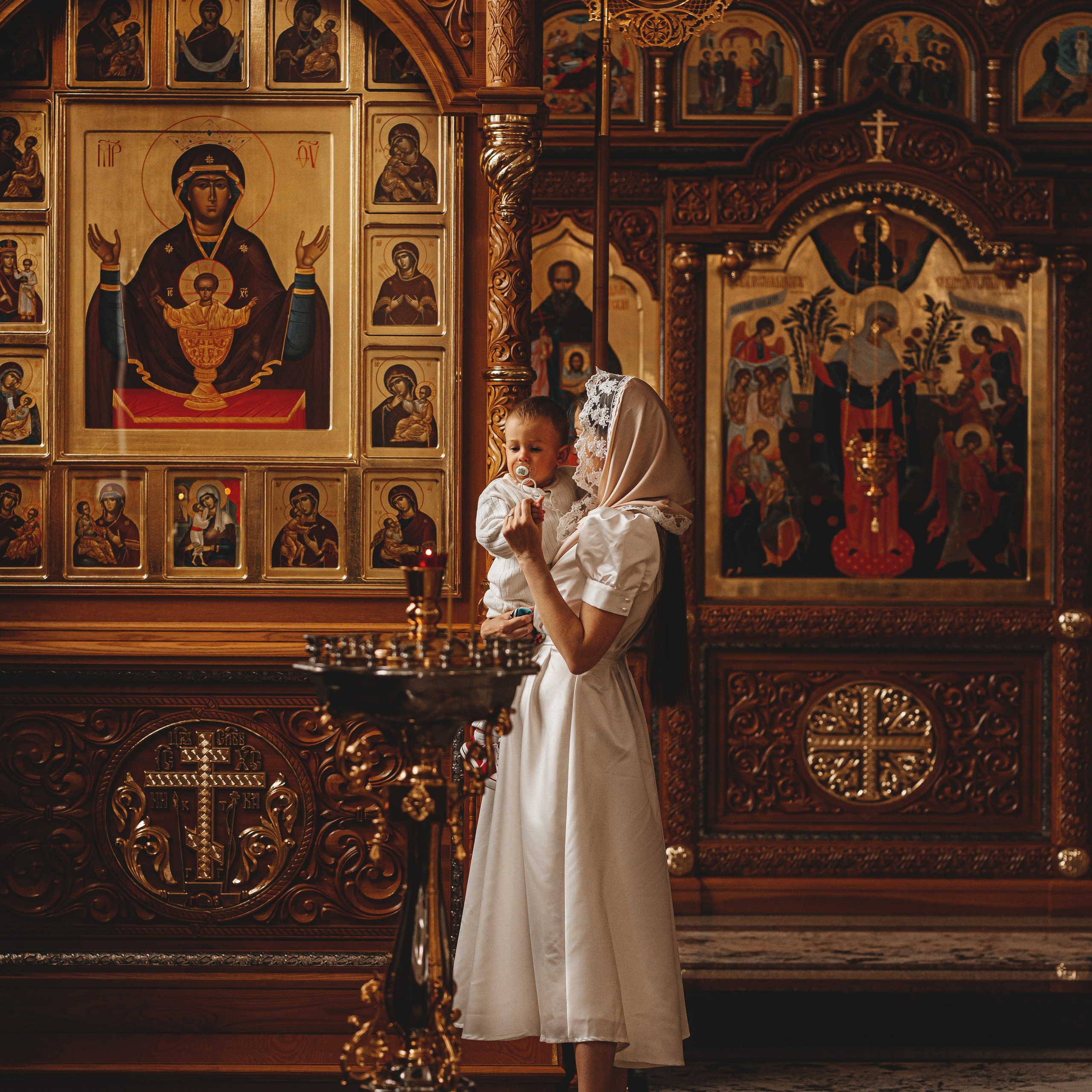 Таинство Крещения Михаила