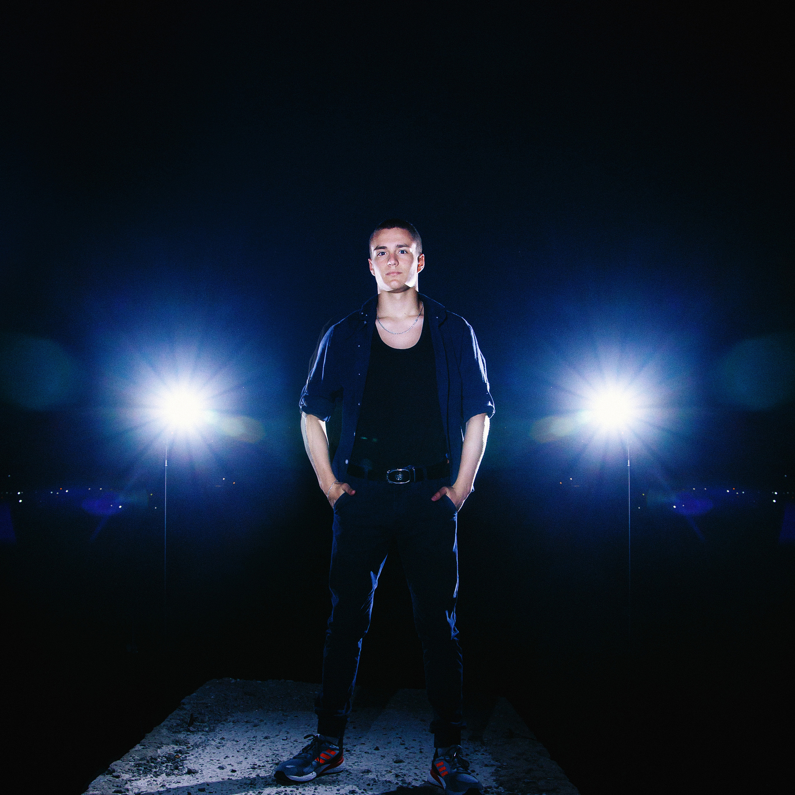 Ночная съемка Данила