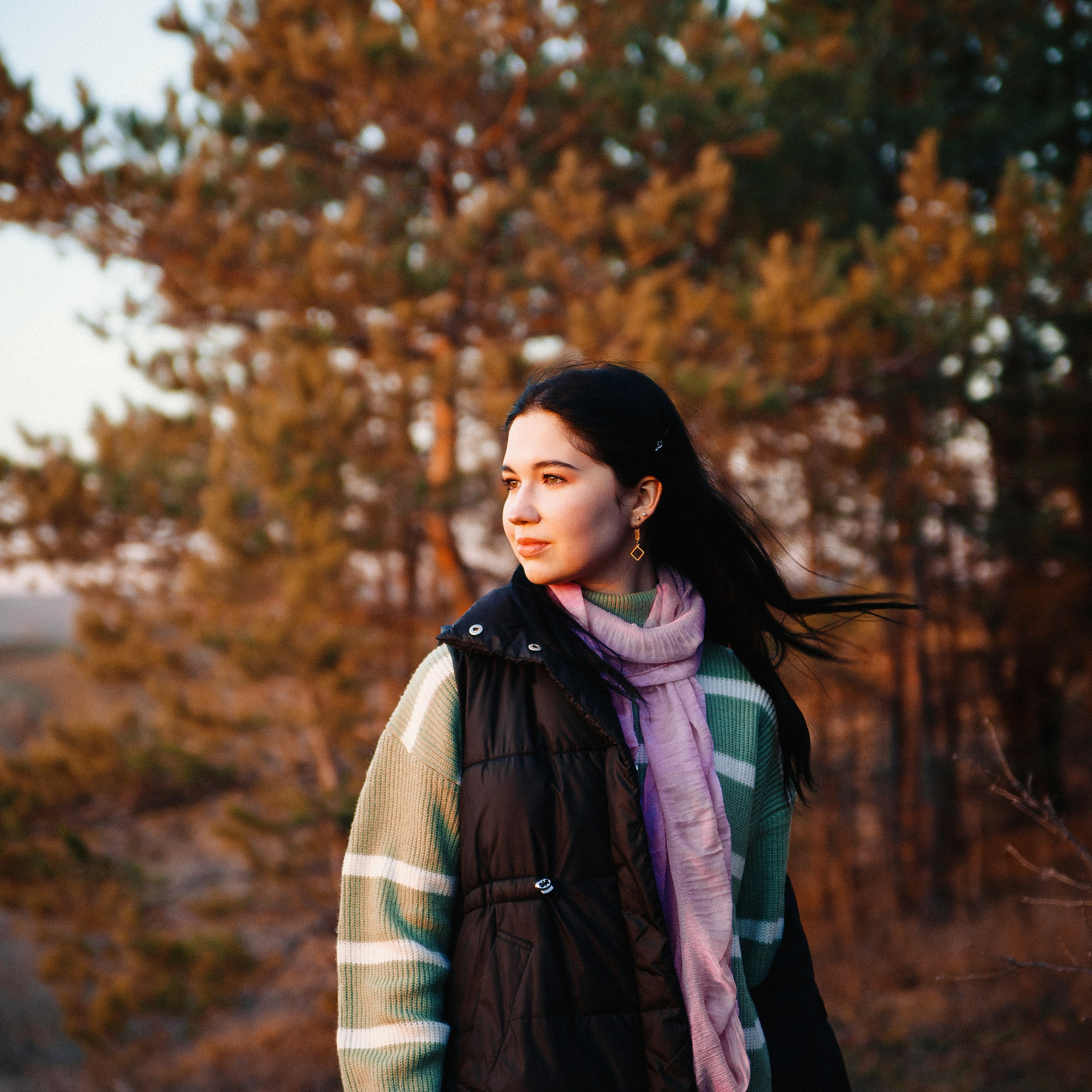 Осенняя съемка для Александры