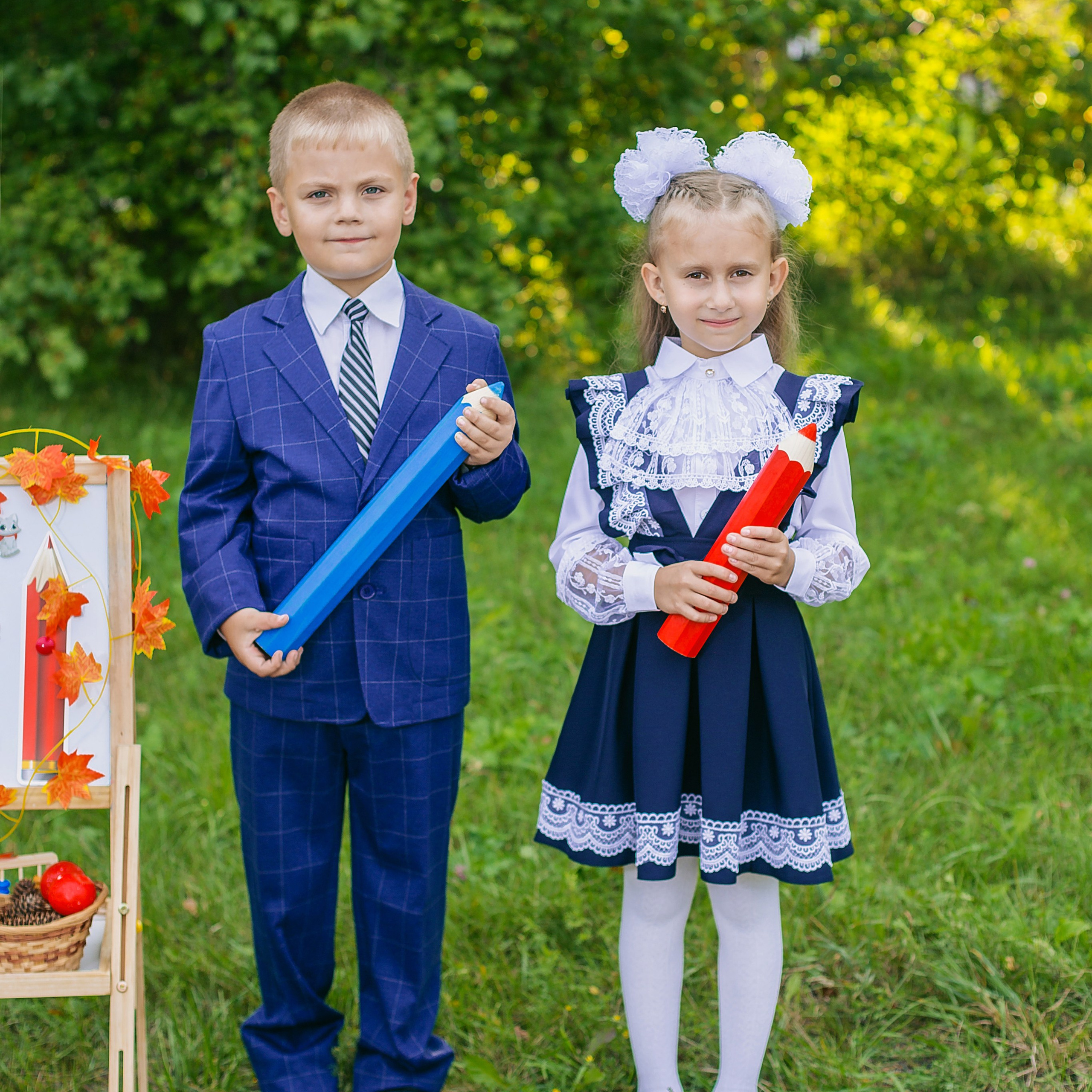 съемка для начальной школы