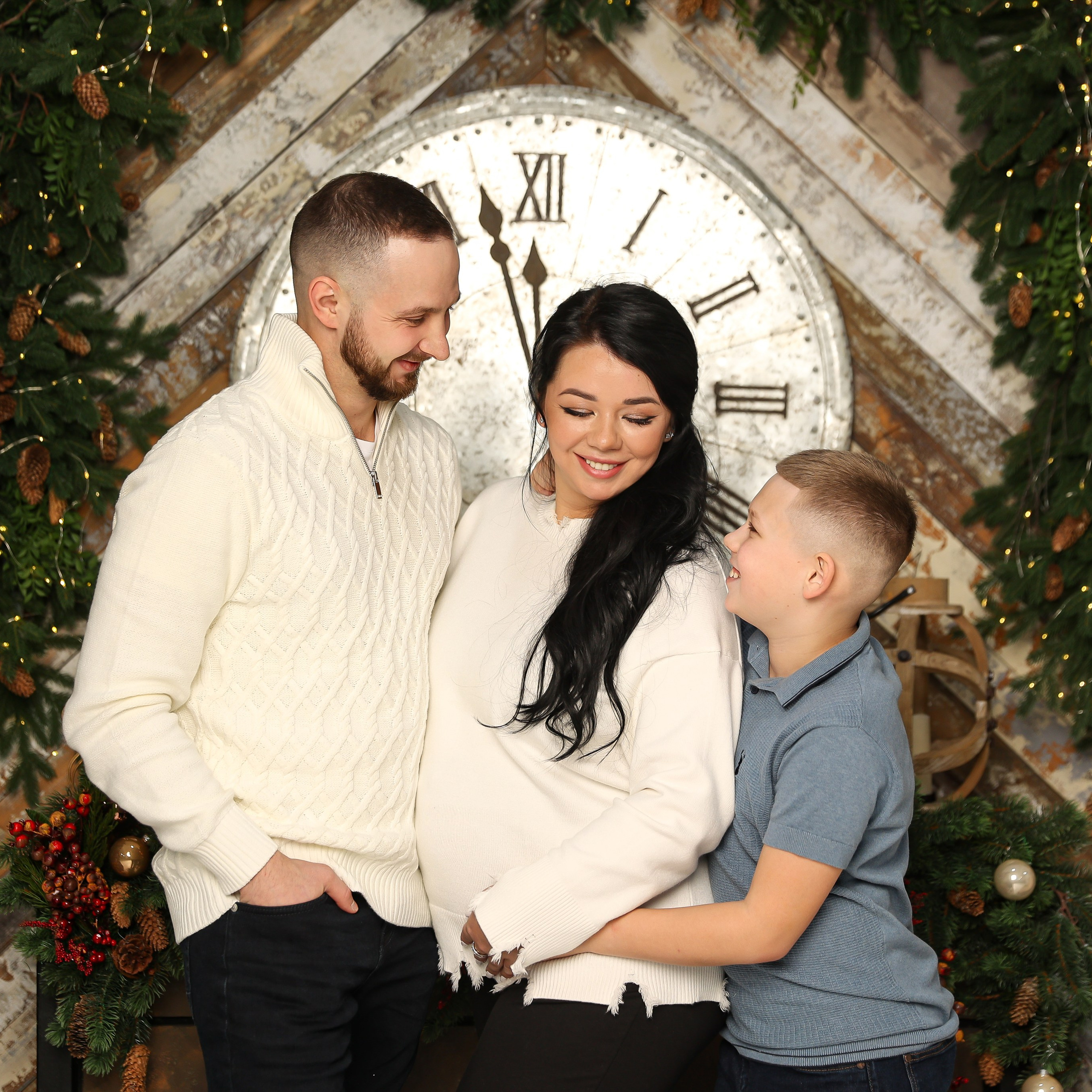 Новый год. Семейный фотограф Елизавета Лопотухина город Москва