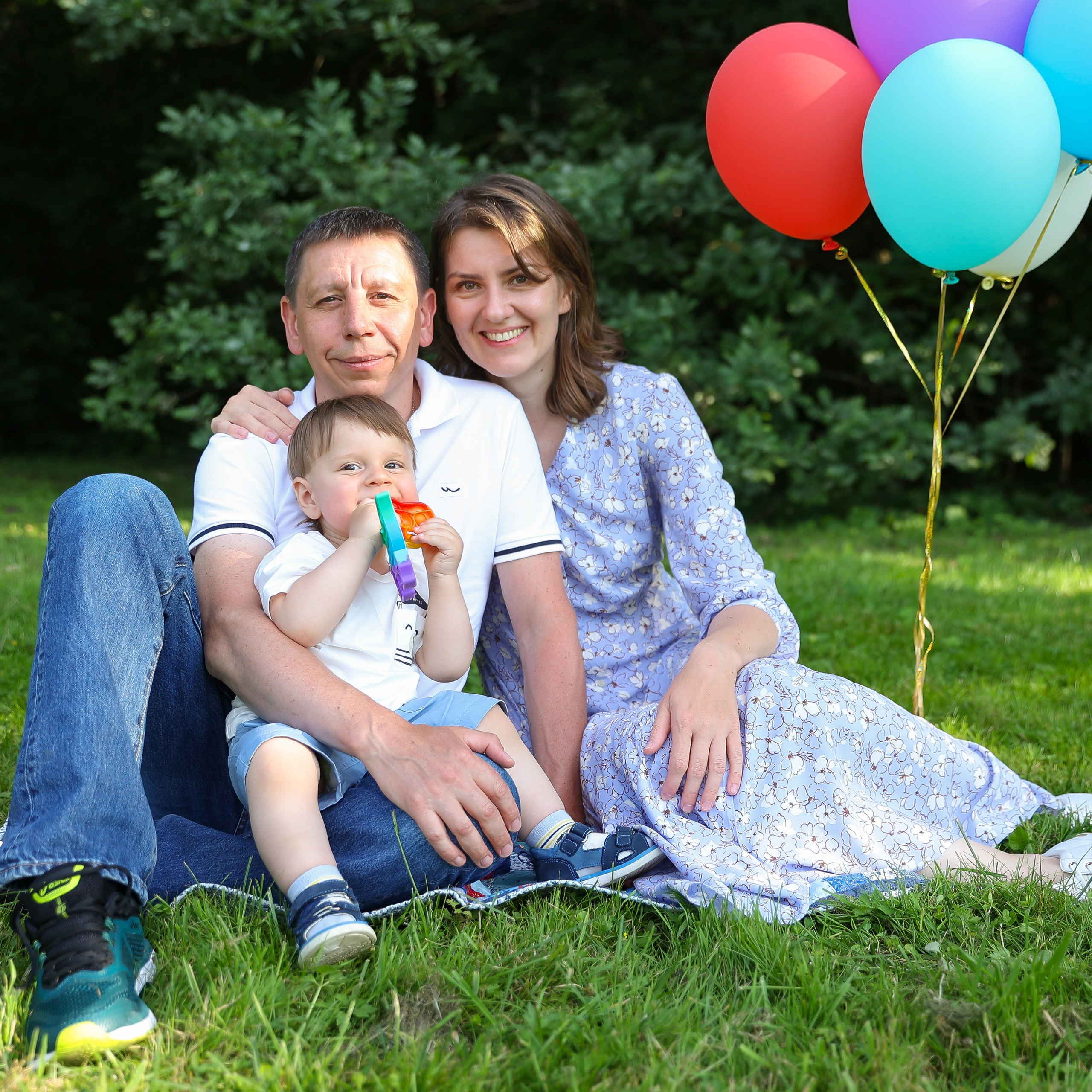 Годик. Семейный фотограф Елизавета Лопотухина город Москва