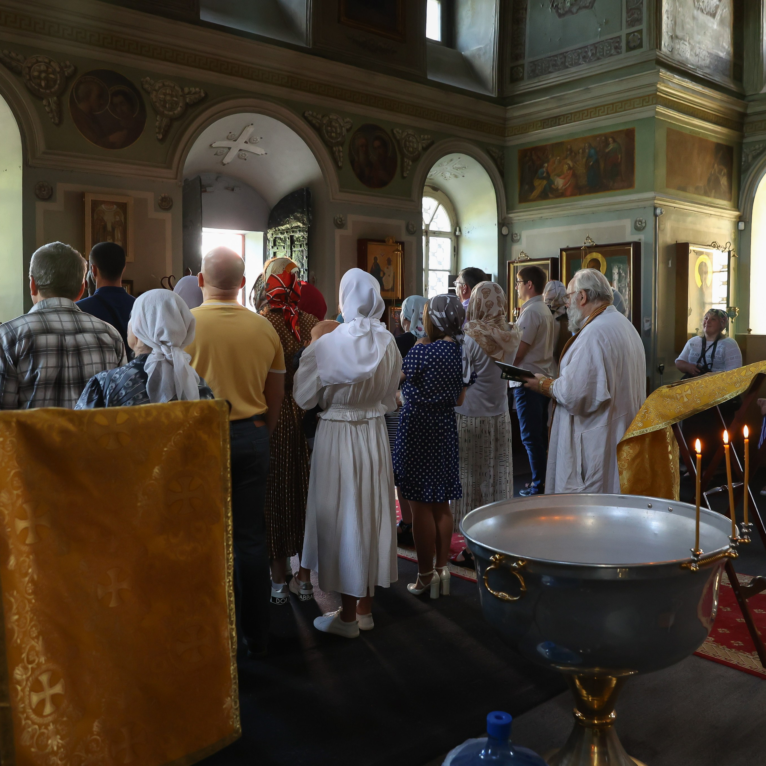 Крещение. Семейный фотограф Елизавета Лопотухина город Москва