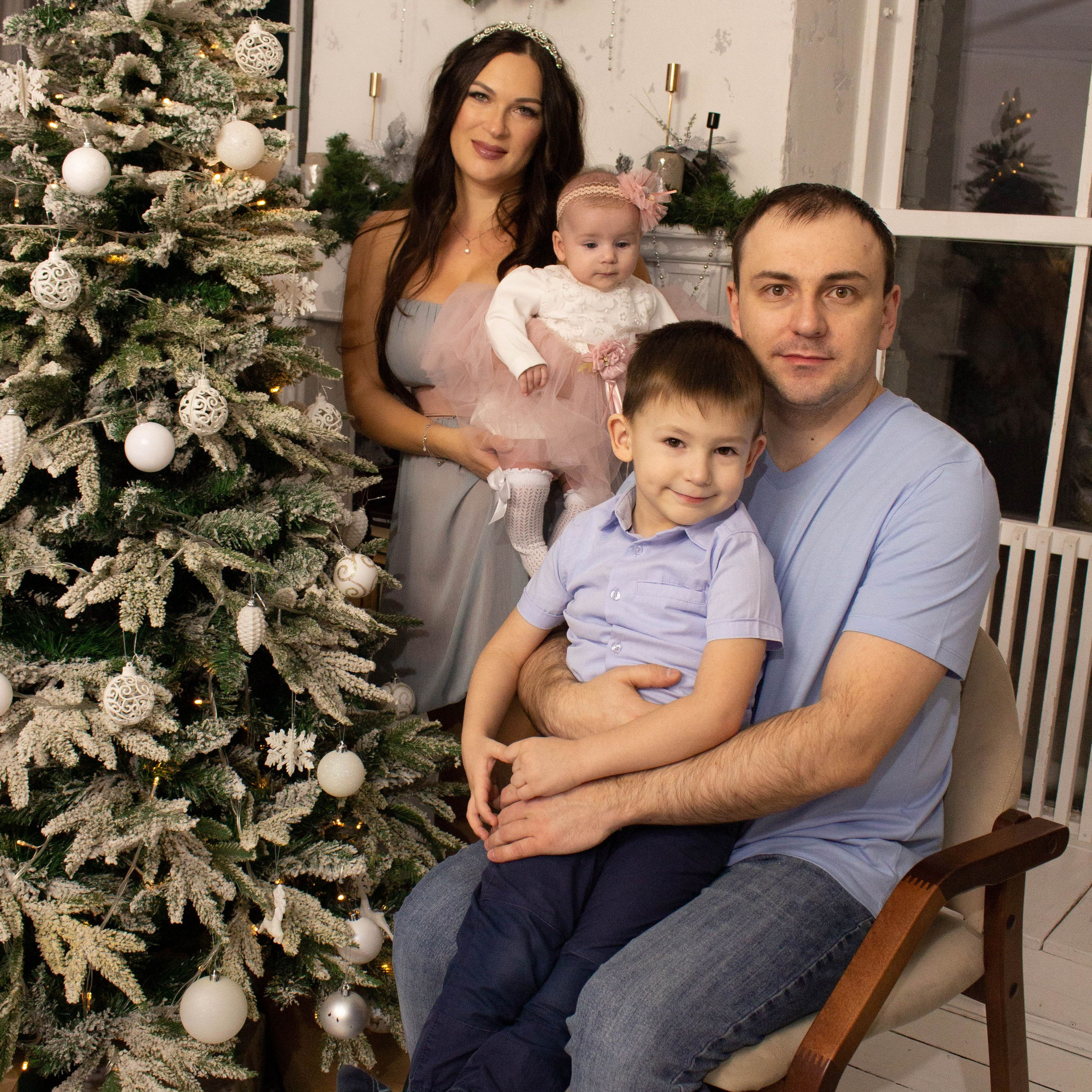 Новогодняя фотосессия Марии и&nbsp;Александра