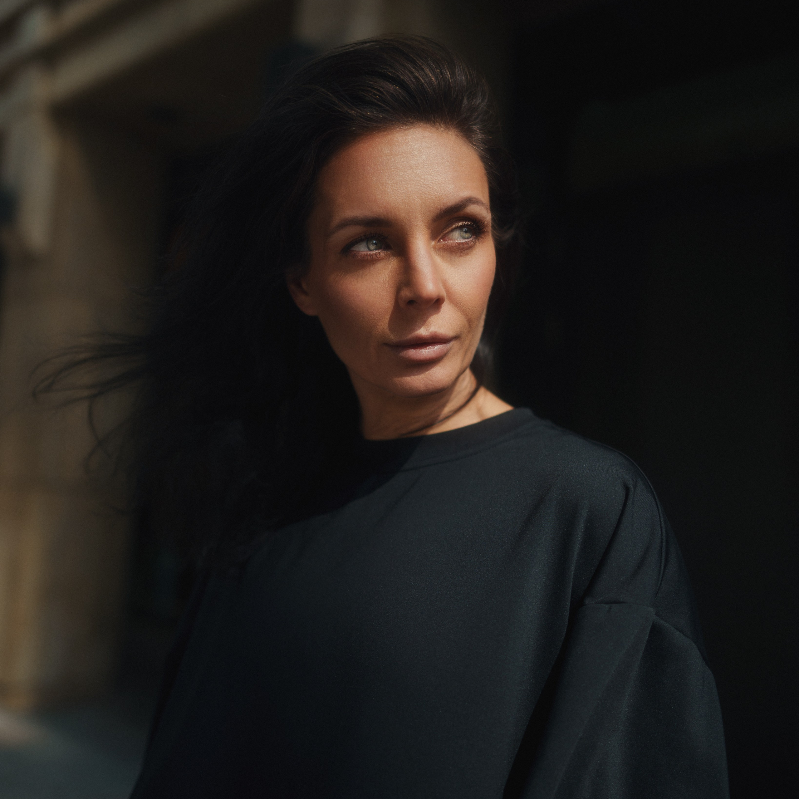 Уличная фотосессия с Настей Фаттаховой в центре Москвы