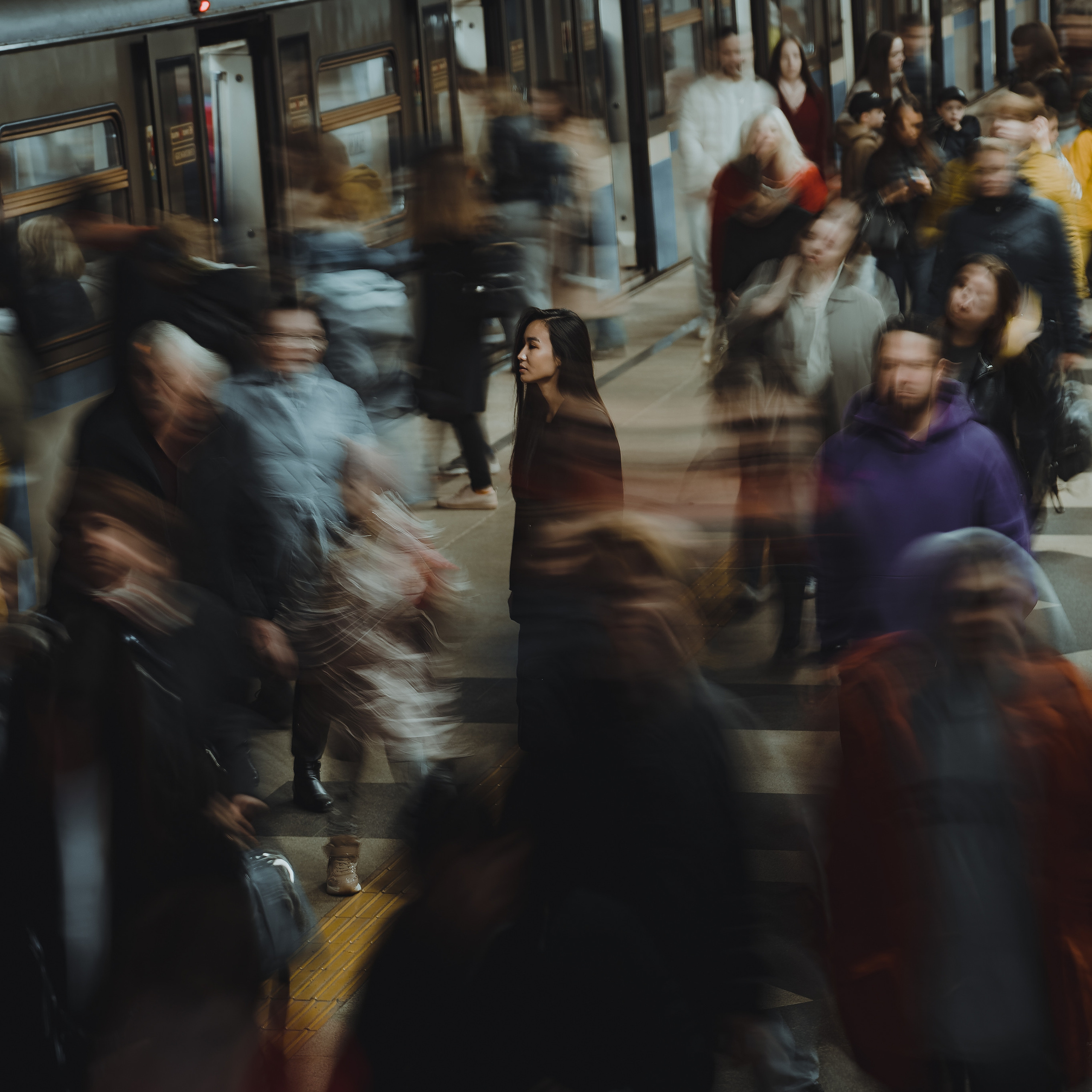 Прогулочная фотосессия с Камилой по центру Казани