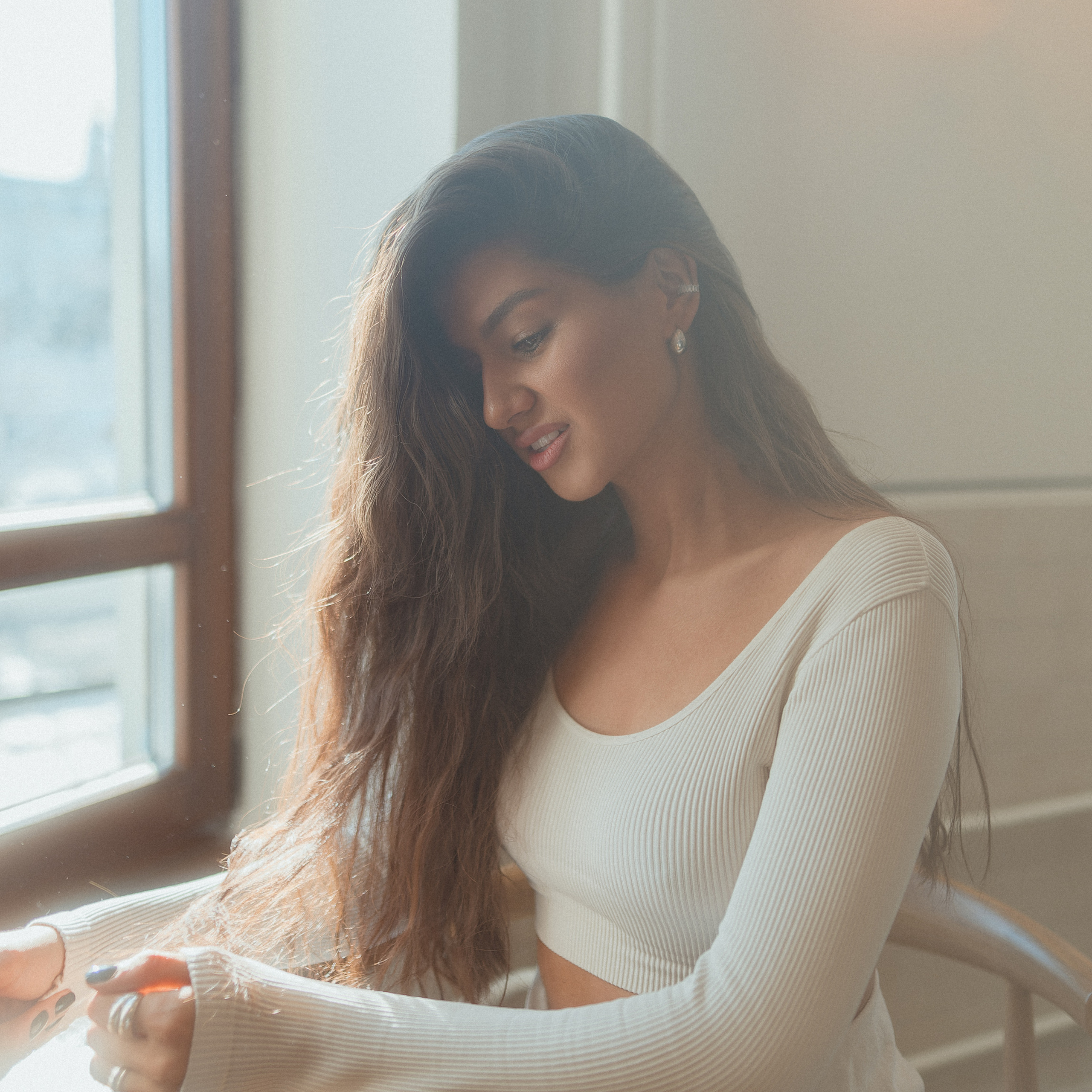 Фотосессия с Альмирой в кофейне Скуратов в Казани