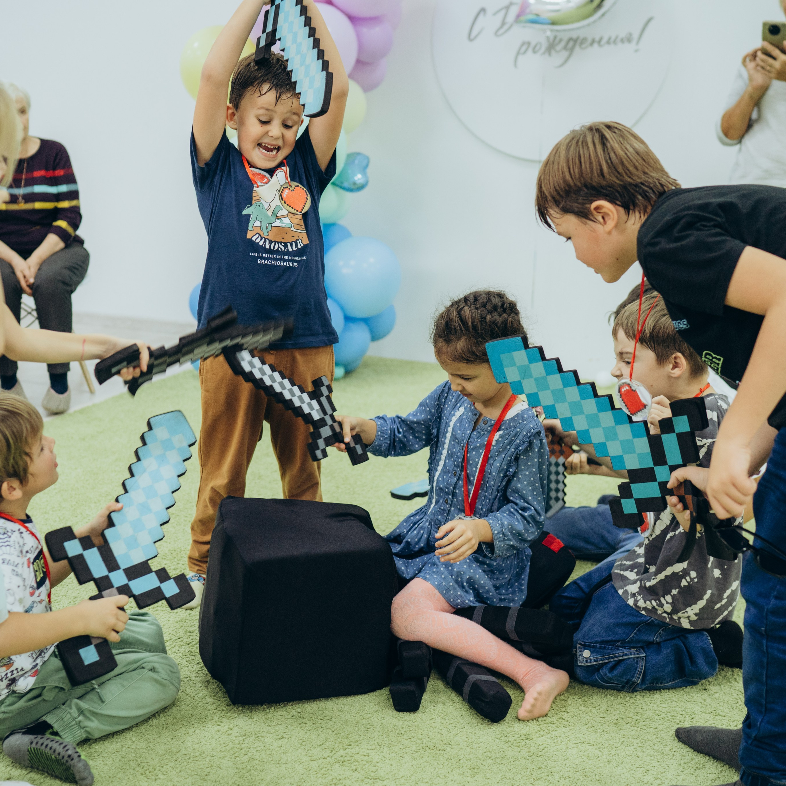 Репортаж детского праздника. Семейный фотограф в Москве Елена Гильманова