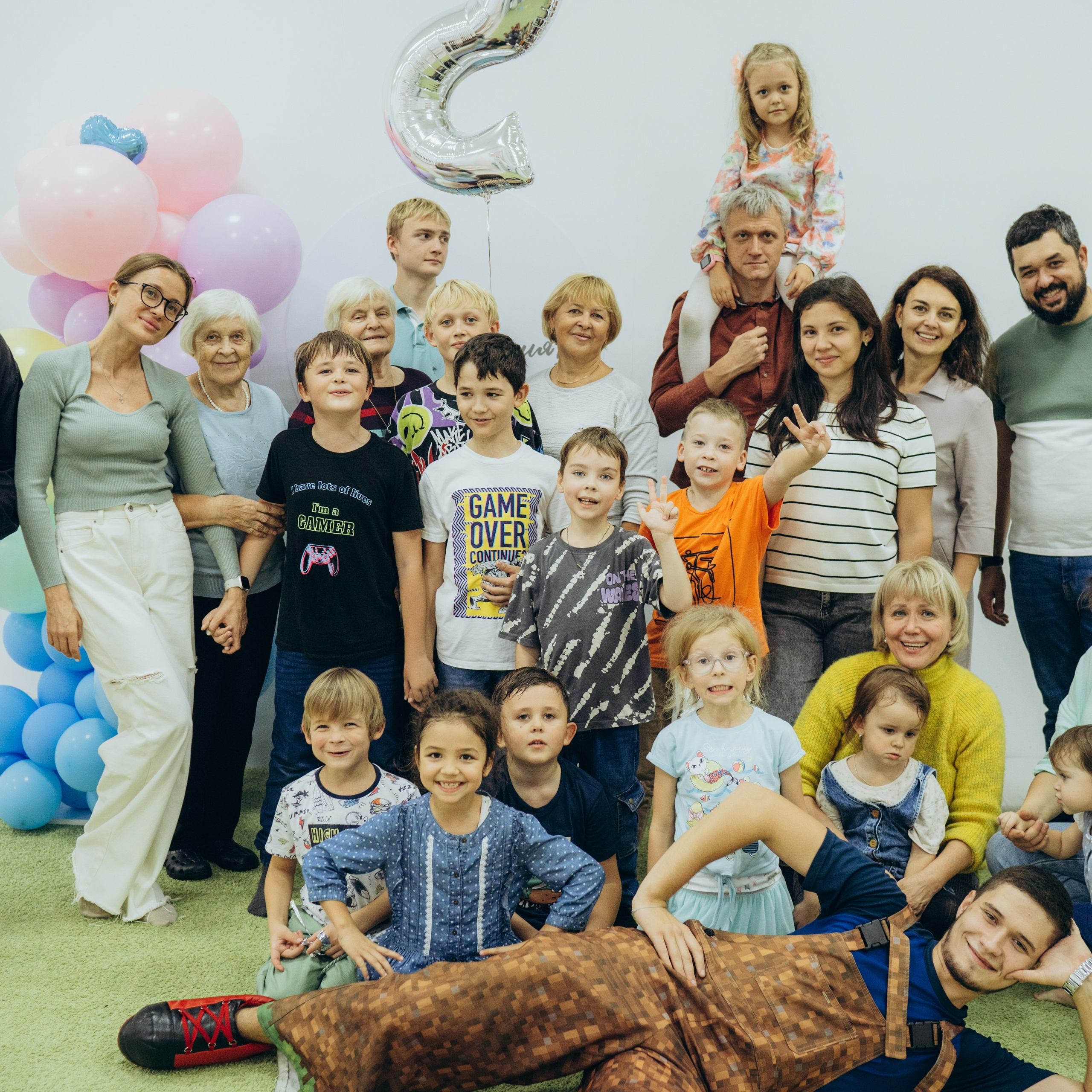 Репортаж детского праздника. Семейный фотограф в Москве Елена Гильманова