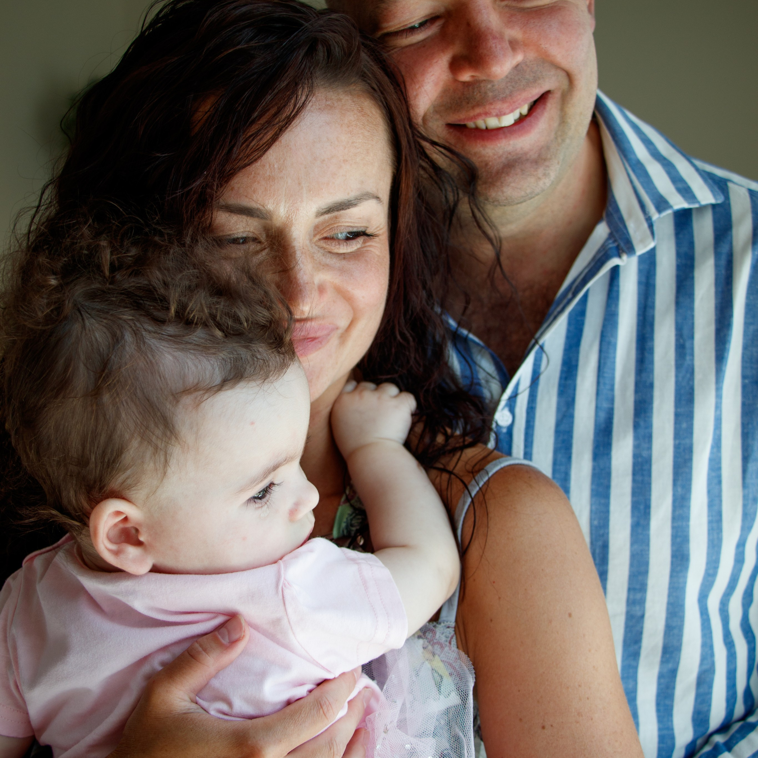 Семейная фотосессия с&nbsp;малышом в&nbsp;студии