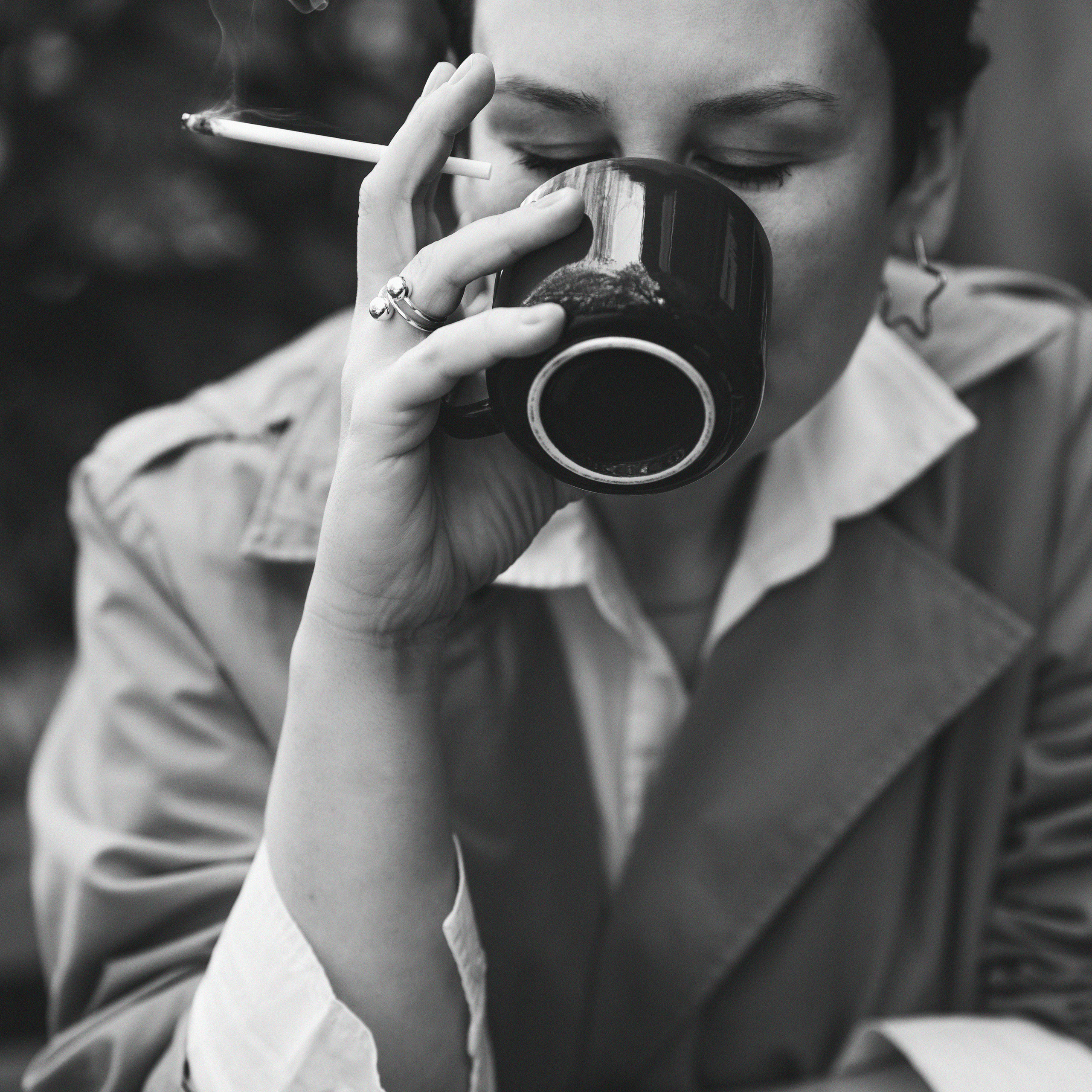 …история о кофе, сигаретах, почти Париже и Кате