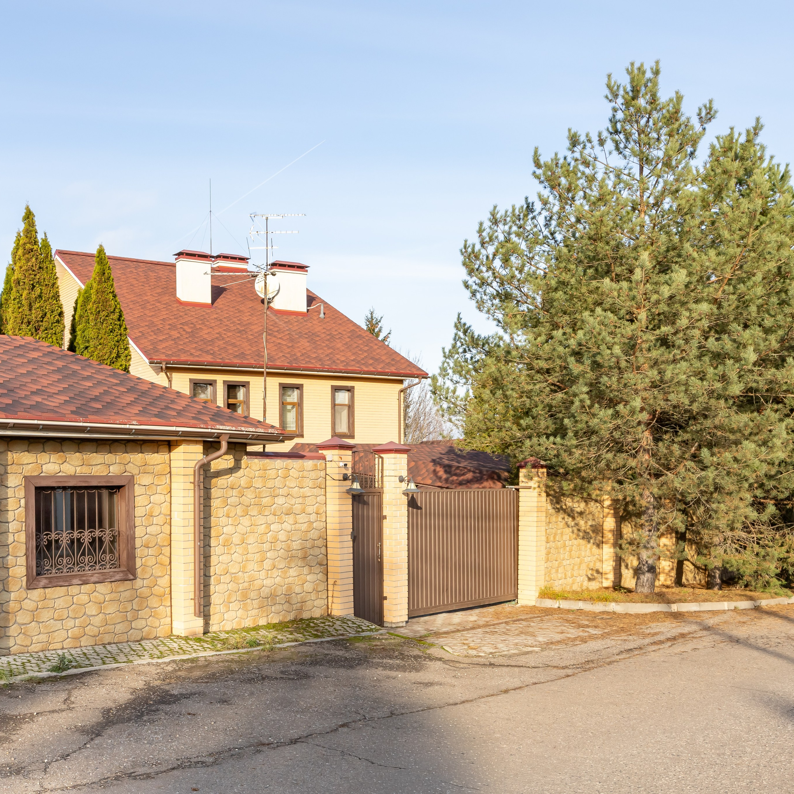 Съемка дома для продажи.