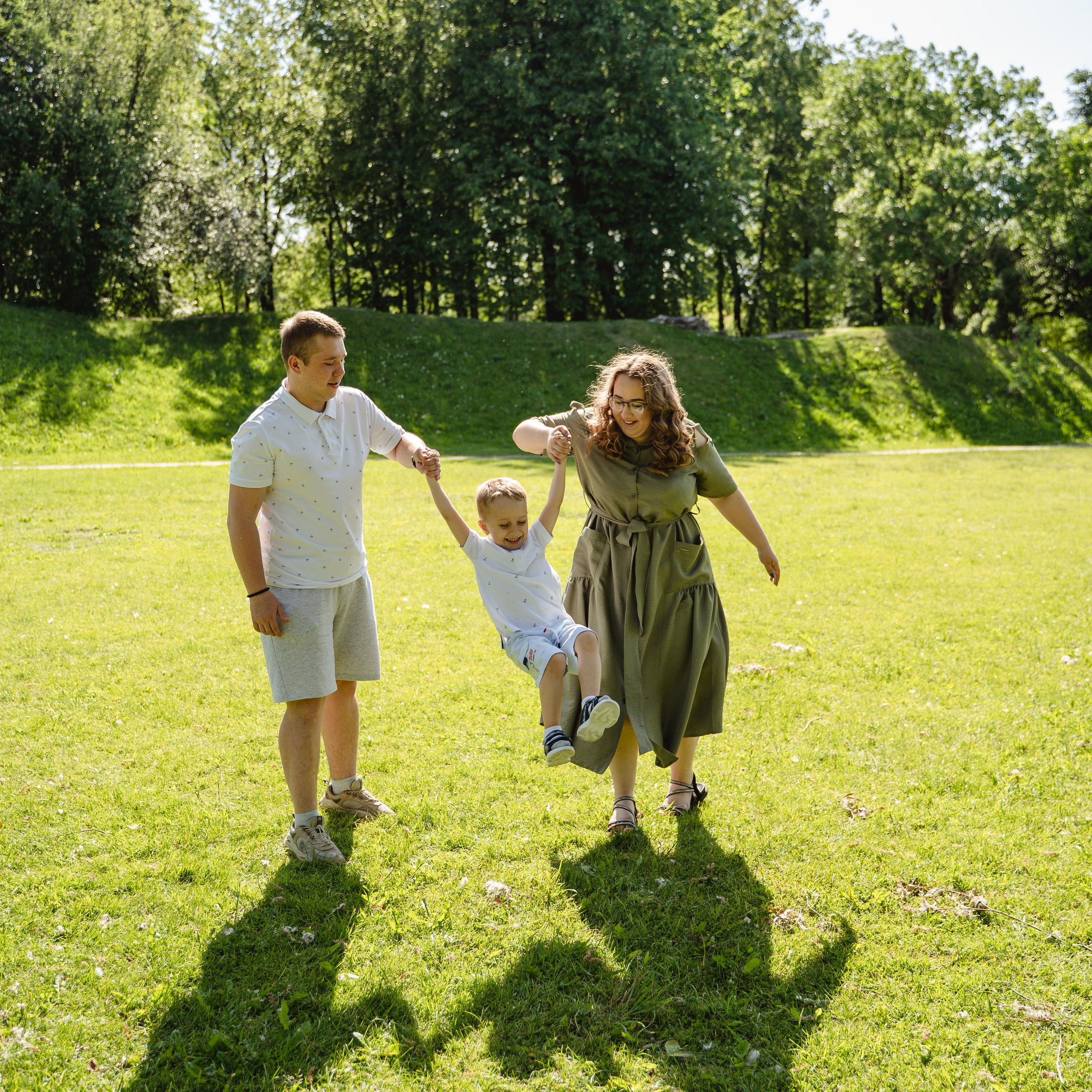 Съемка в Финском парке