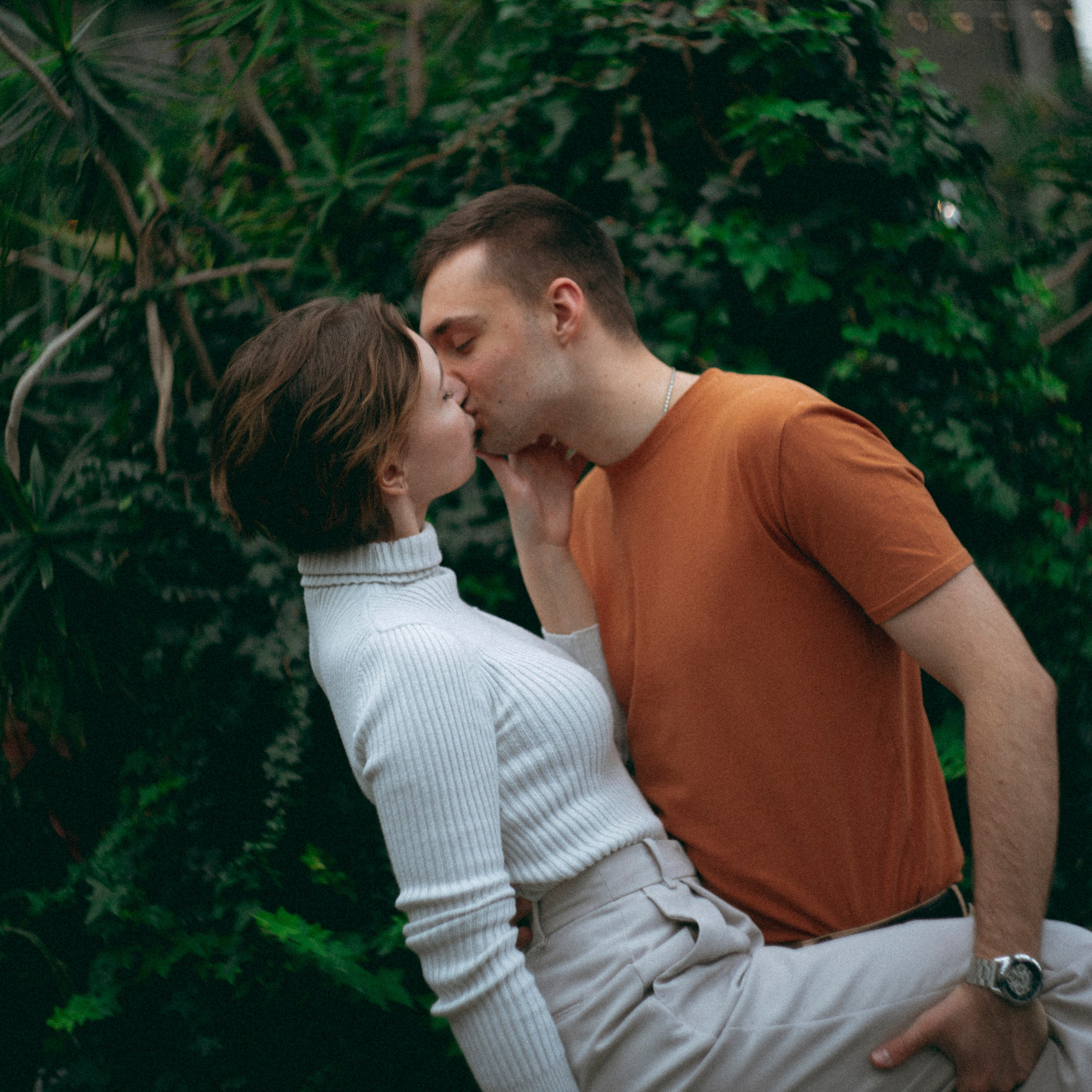 lovestory in greenhouse on Chernyshevskaya