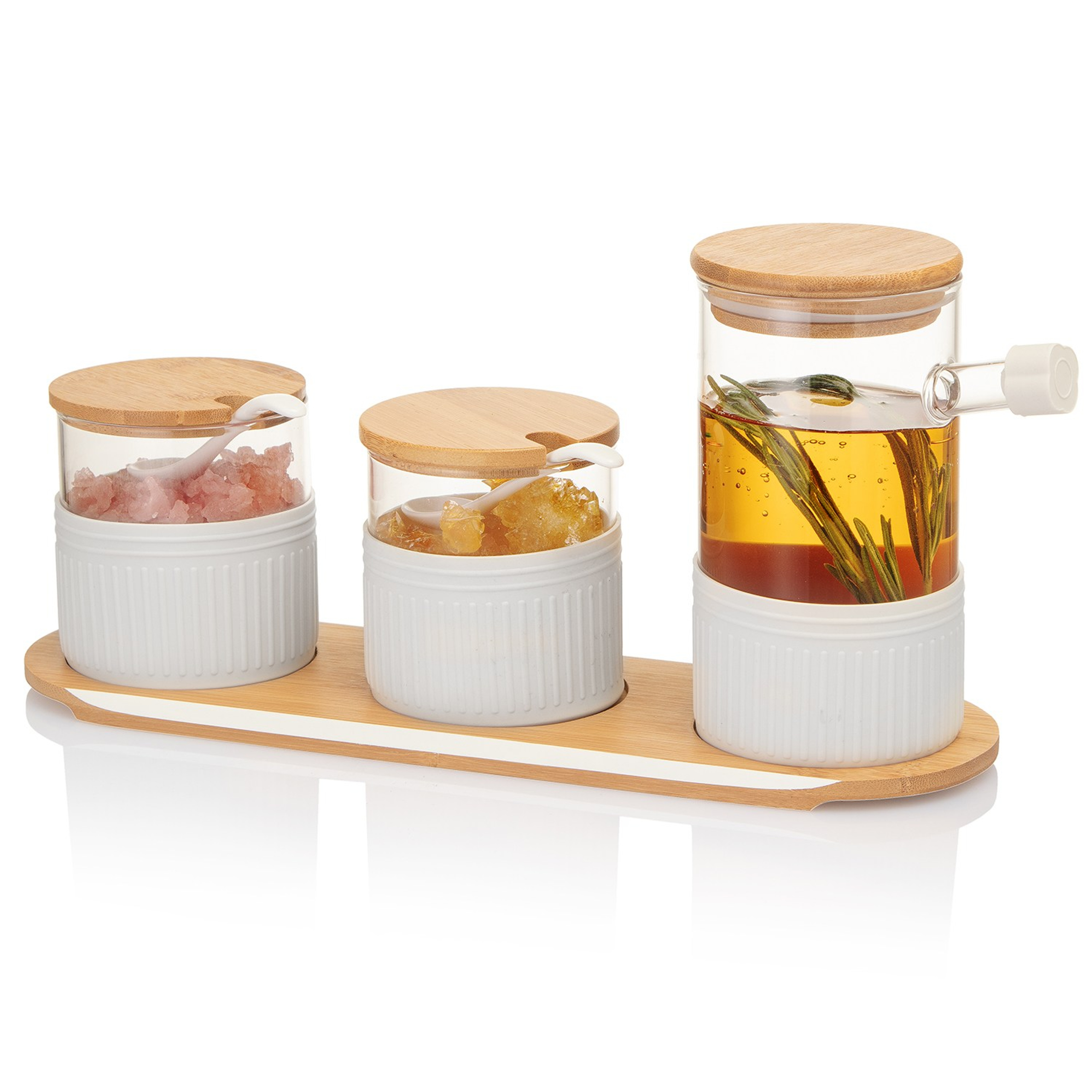 Кухонный набор контейнеров для сыпучих продуктов