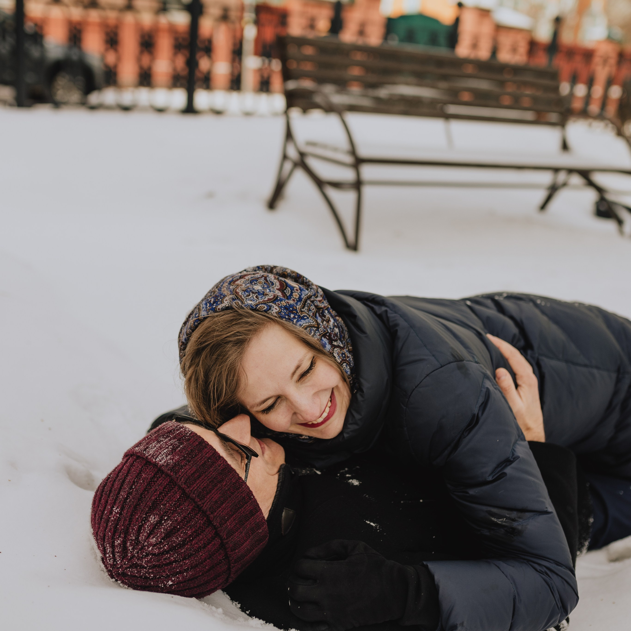 зимний день