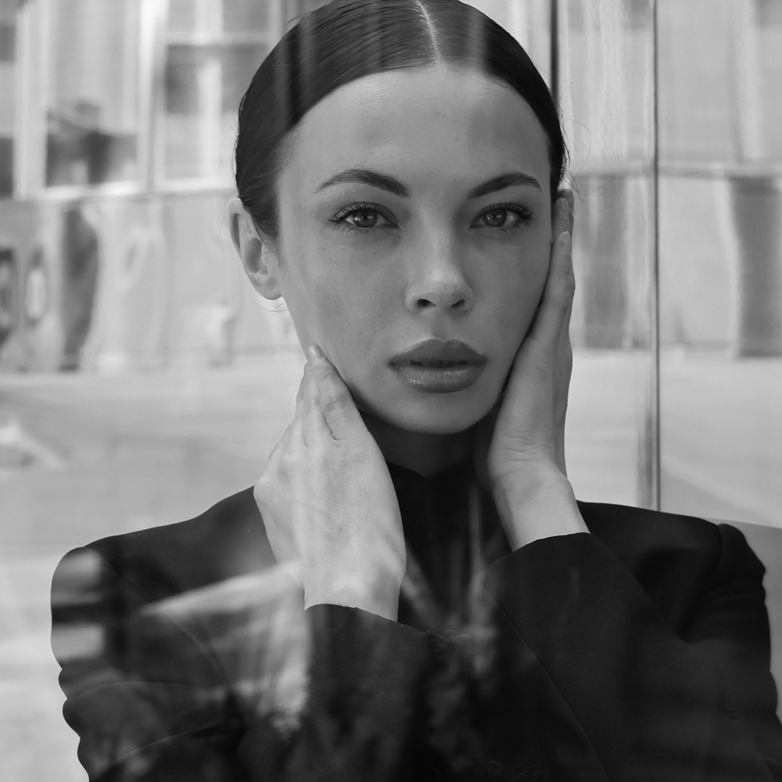 Женский портрет в ч/б. Портретный и фешн фотограф
