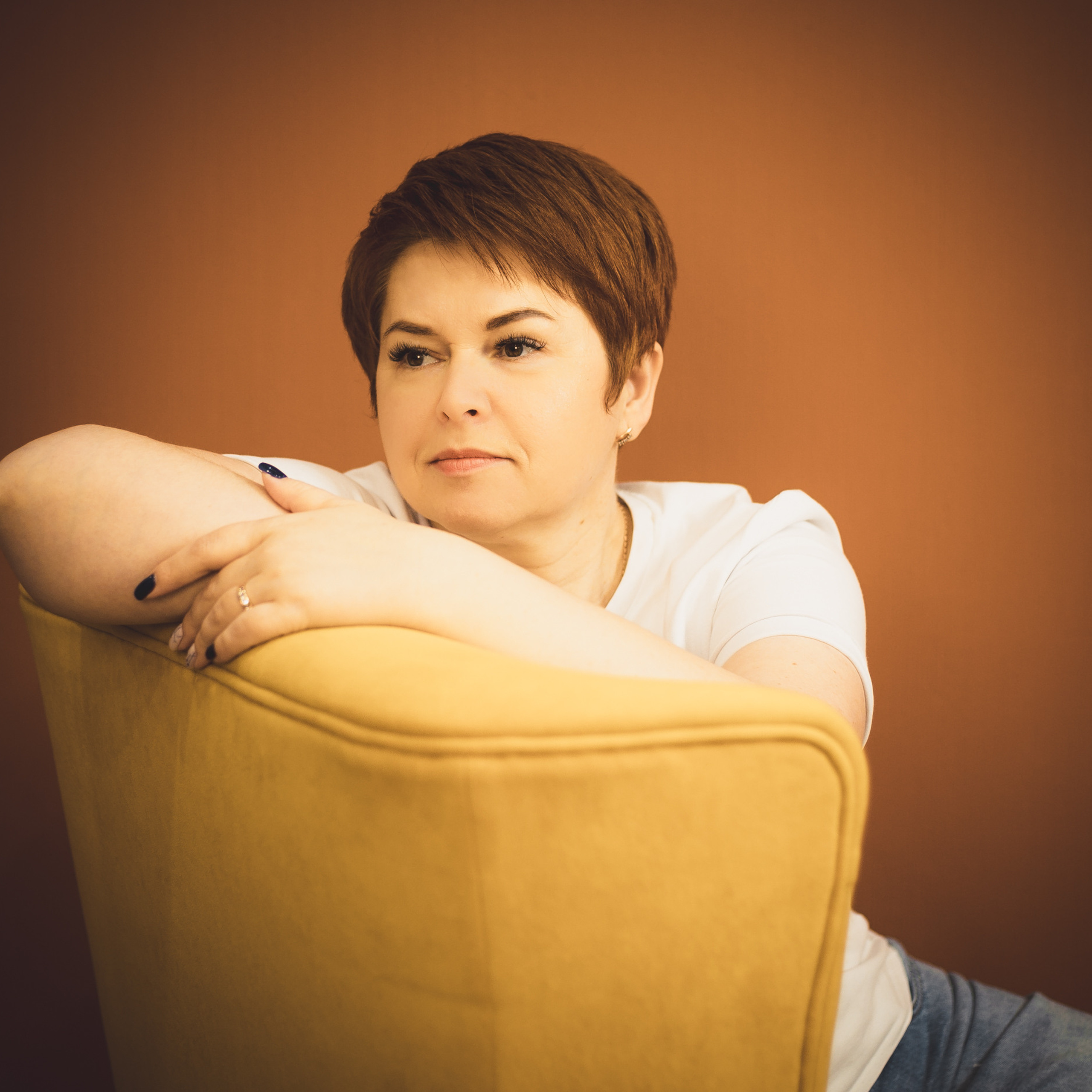 Женский портрет. Семейный и детский фотограф в Пушкино, Московская обл. Оксана Котюнина