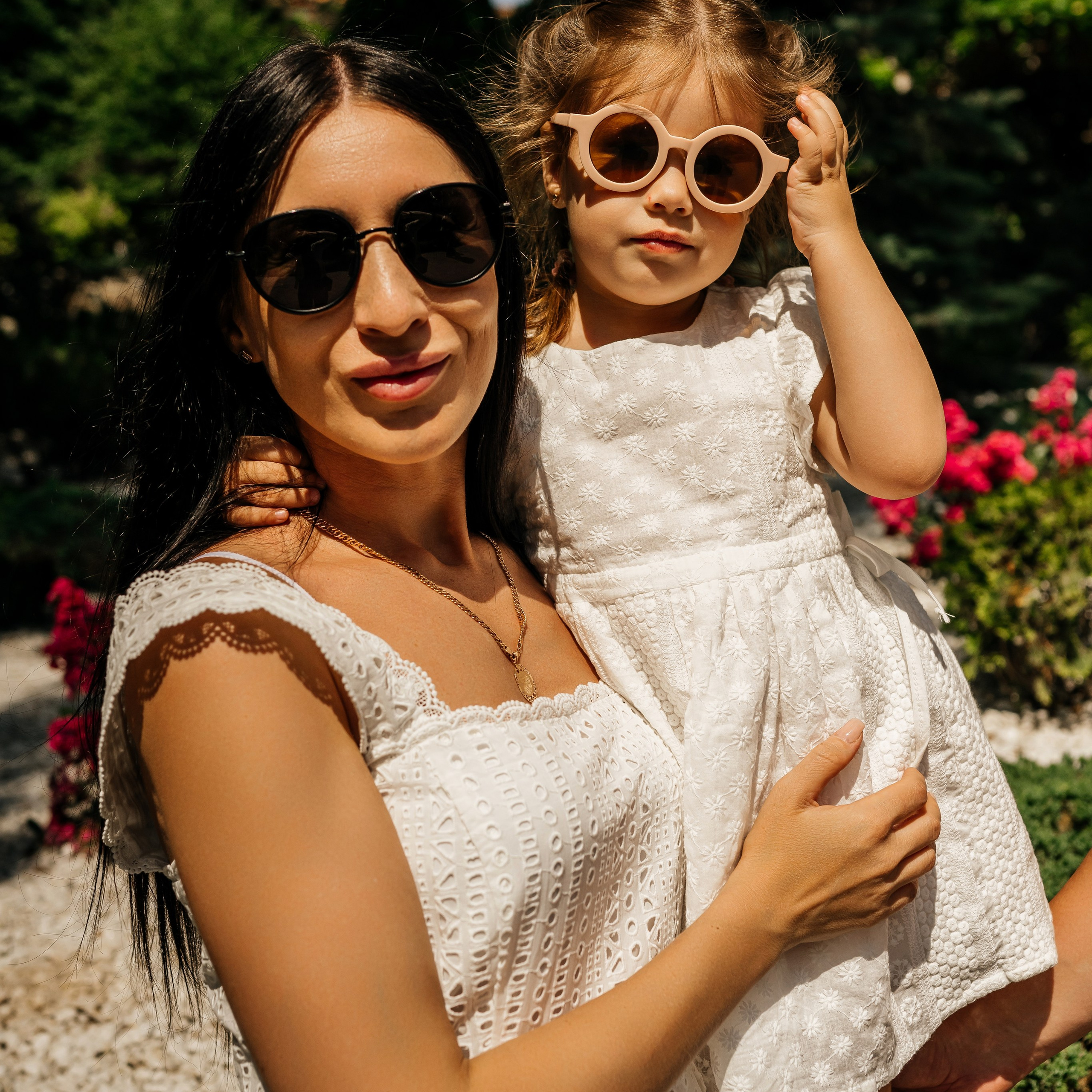 Семья Дарины в парке Лога