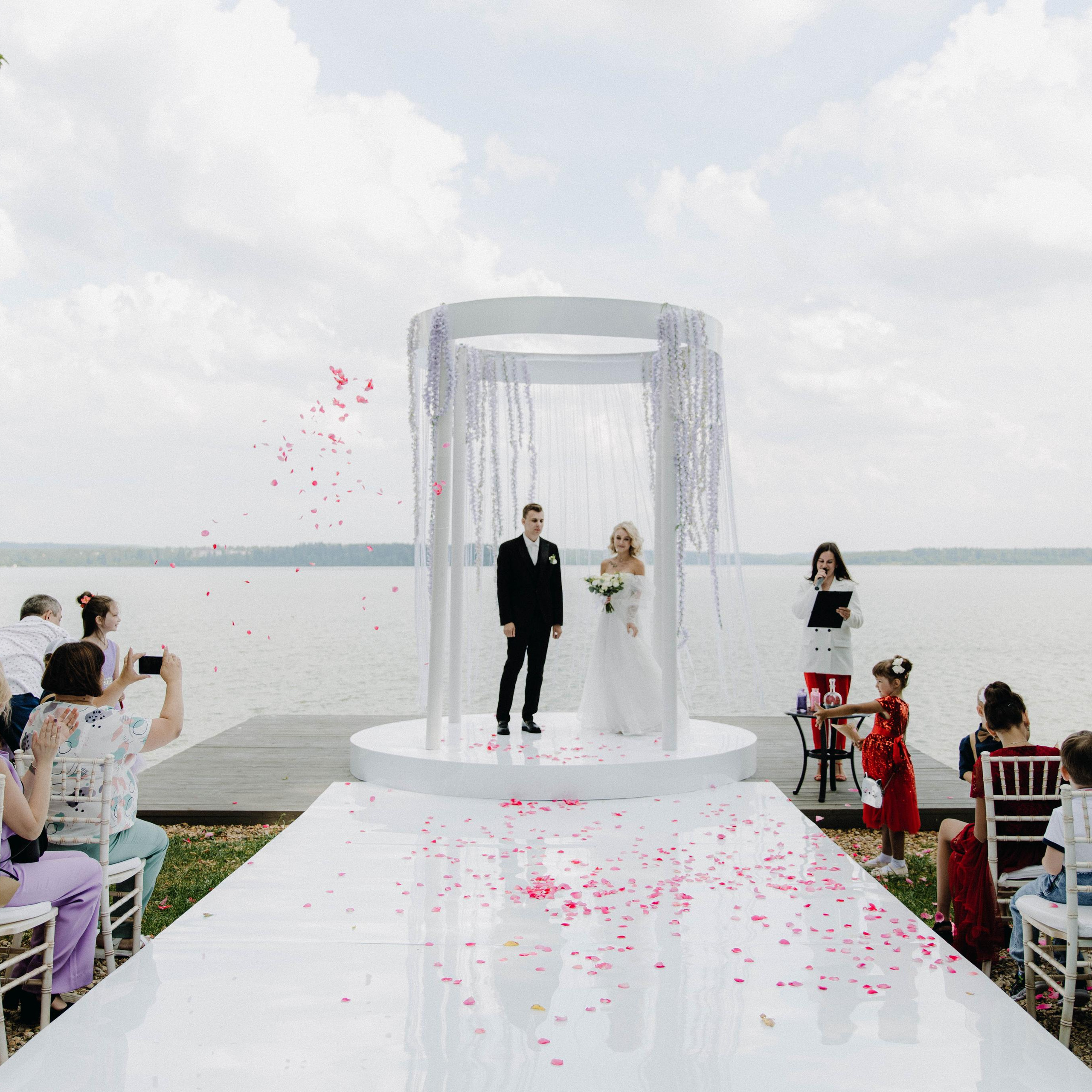 Красивое платье невесты 