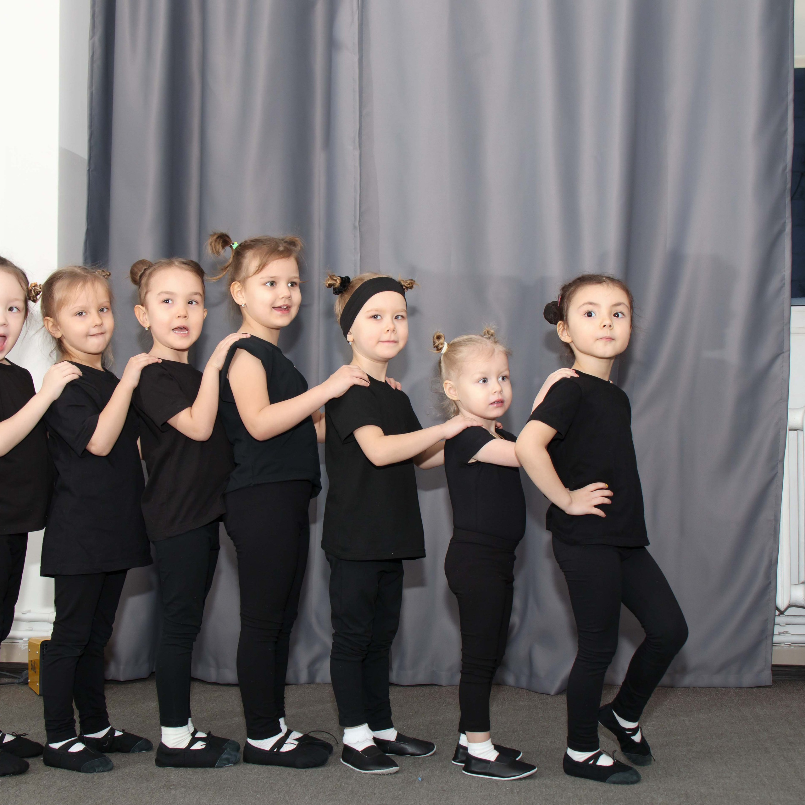 Тренировка в танц. школе