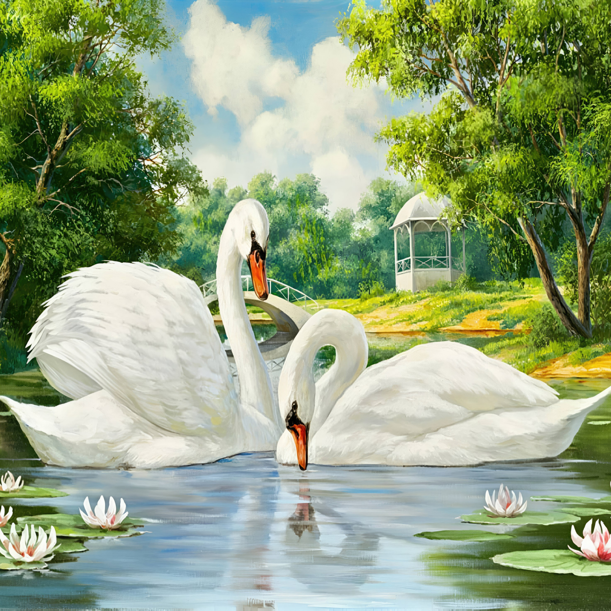 Животные и птицы. Алмазная мозаика CVL