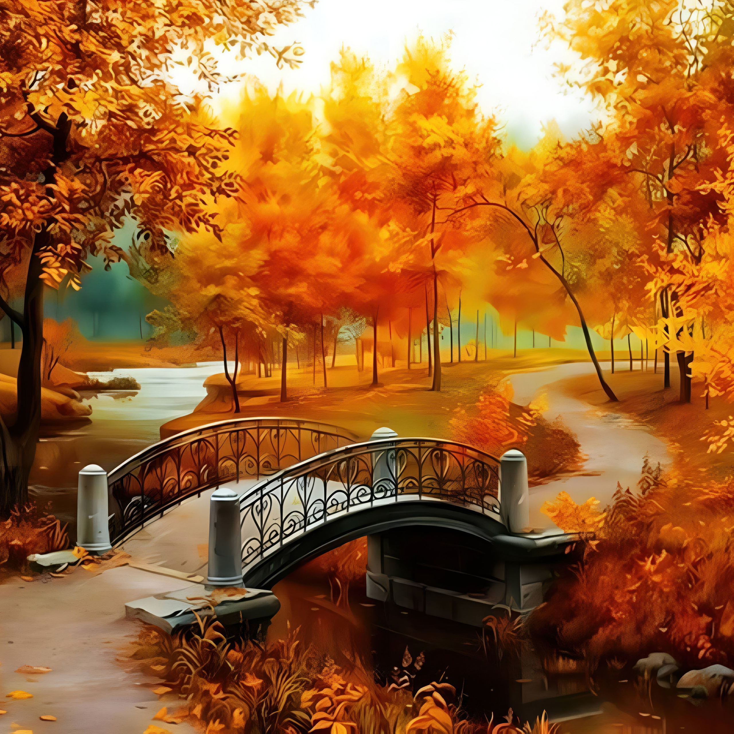 Пейзажи. Алмазная мозаика CVL