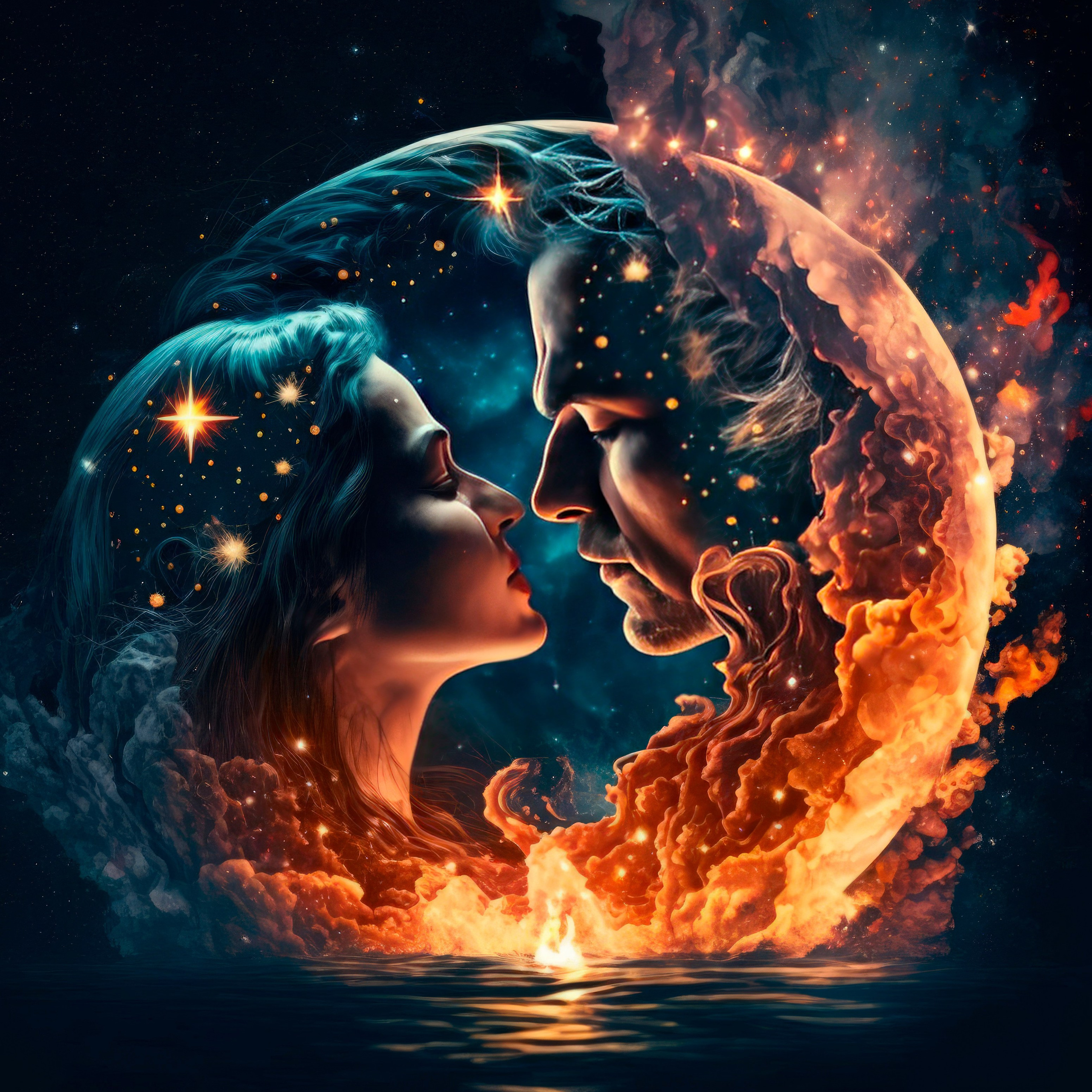 Стихии. Алмазная мозаика CVL