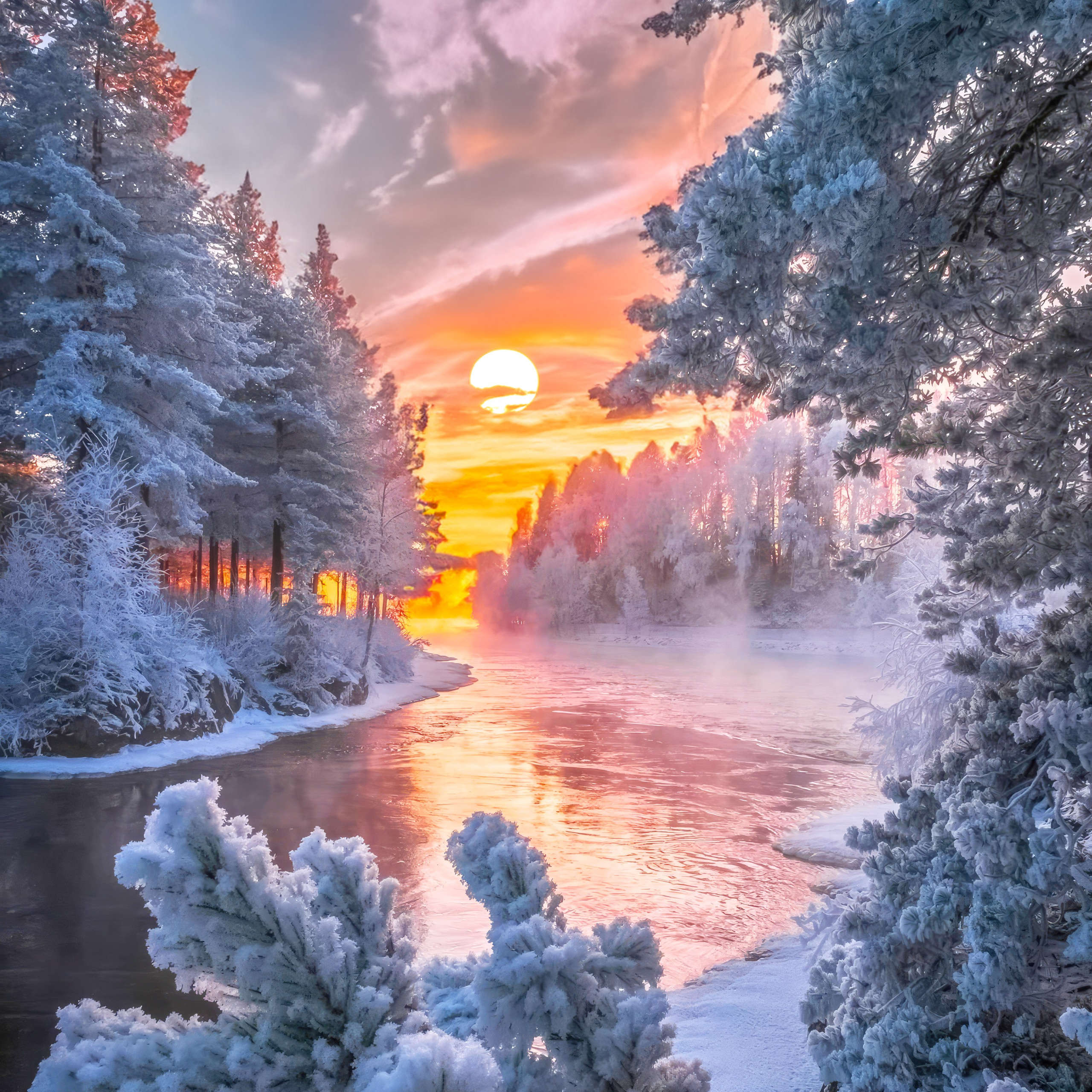 Пейзажи. Алмазная мозаика CVL