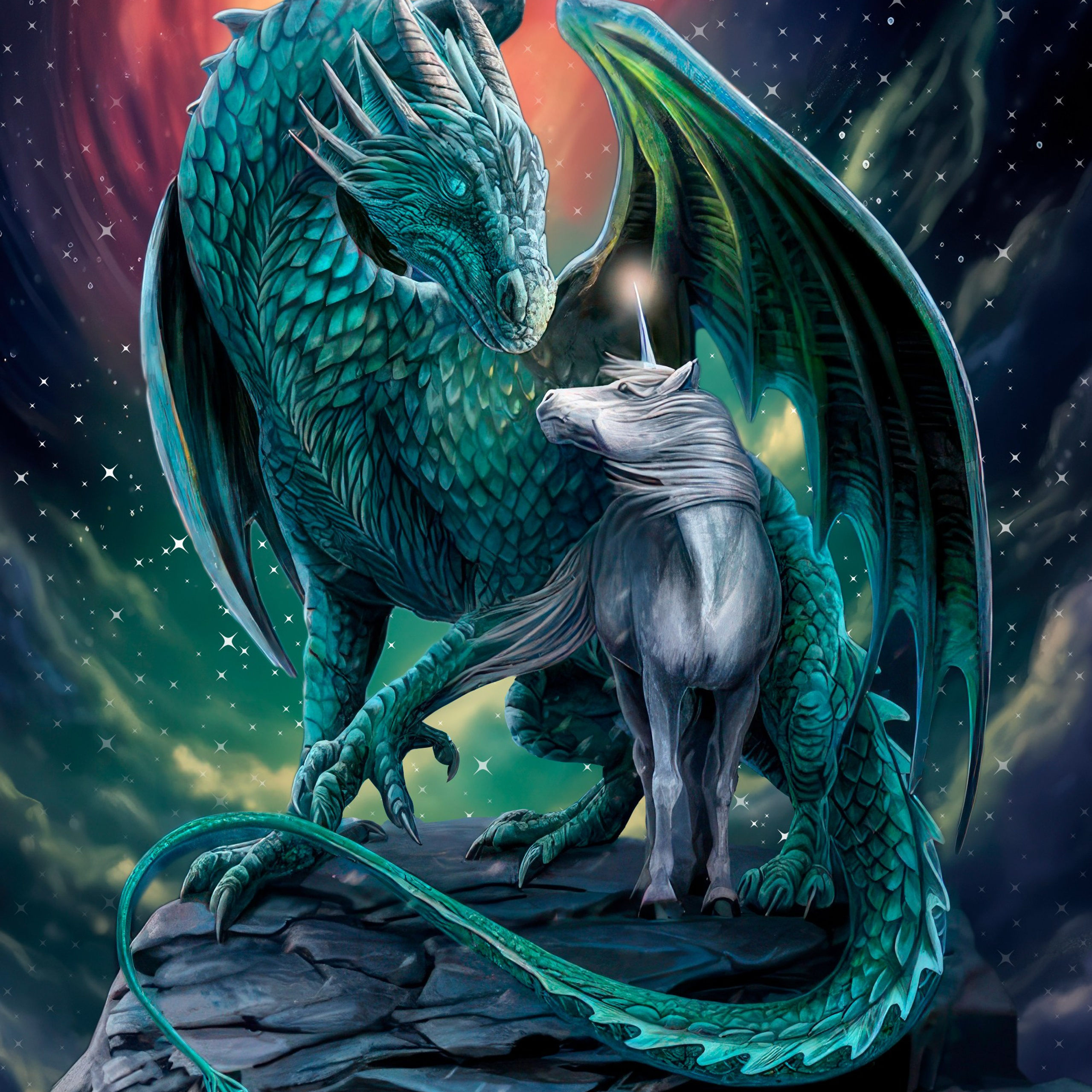 Животные и птицы. Алмазная мозаика CVL